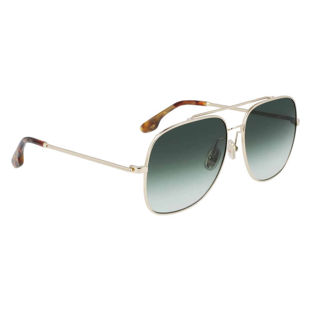 Victoria Beckham Gold Sunglasses for Women detail view