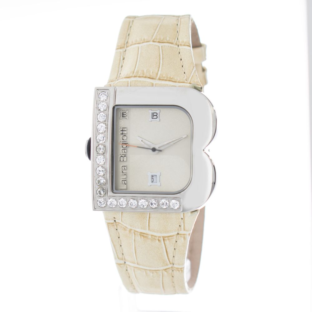 Laura Biagiotti Beige Dress Watches for Women
