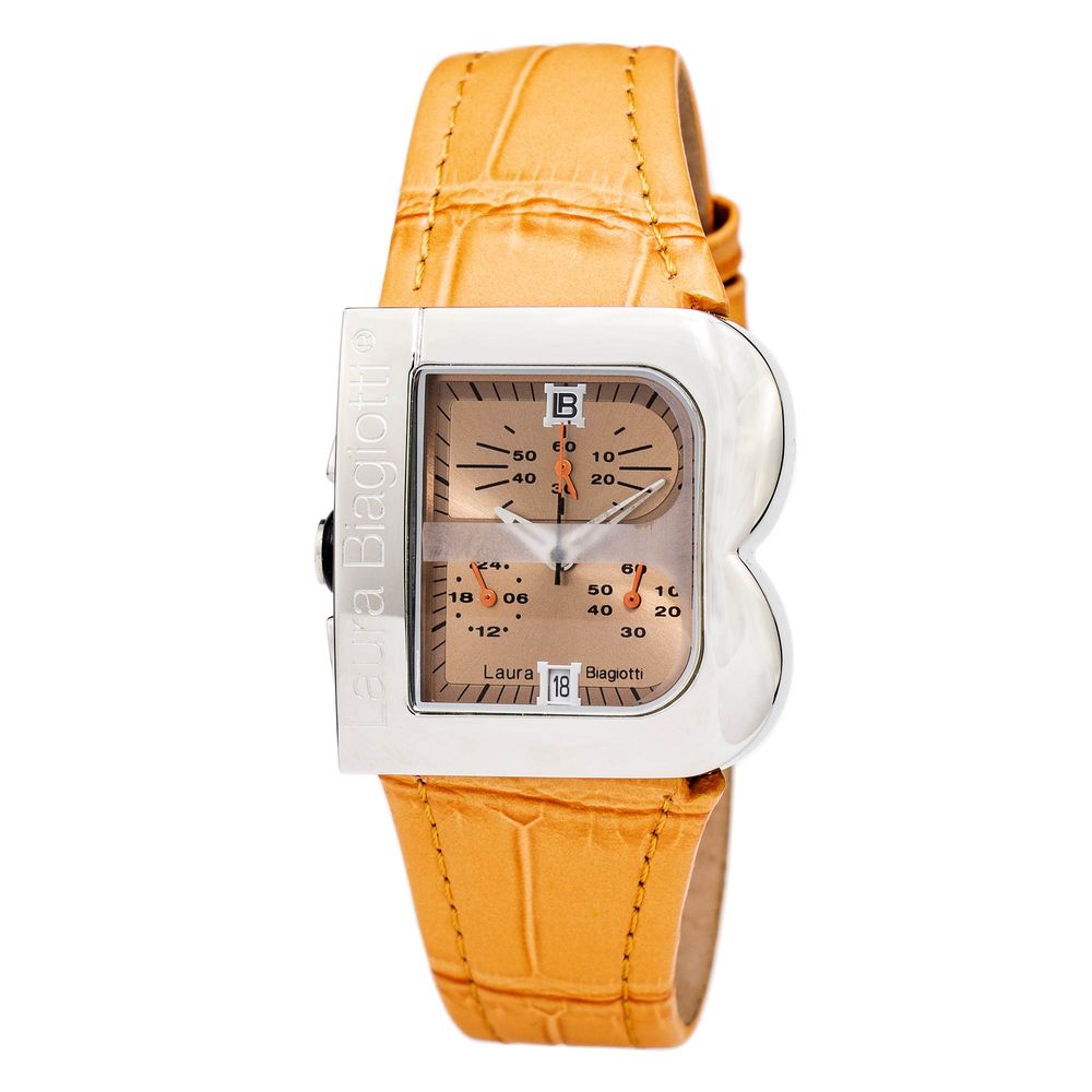 Laura Biagiotti Orange Dress Watches for Women