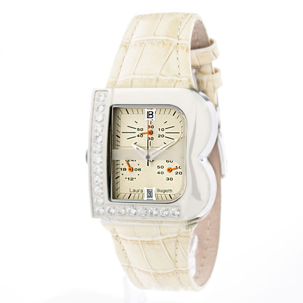 Laura Biagiotti Beige Dress Watches for Women