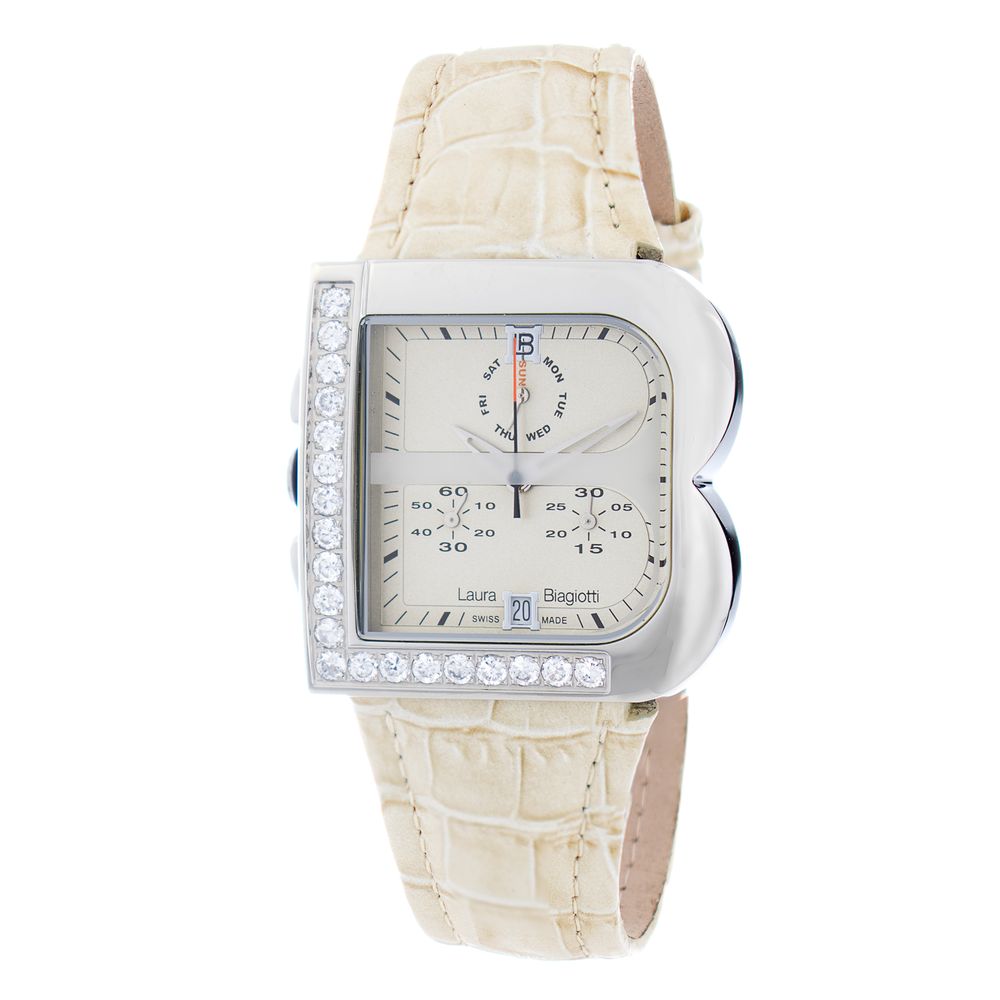 Laura Biagiotti Beige Dress Watches for Women