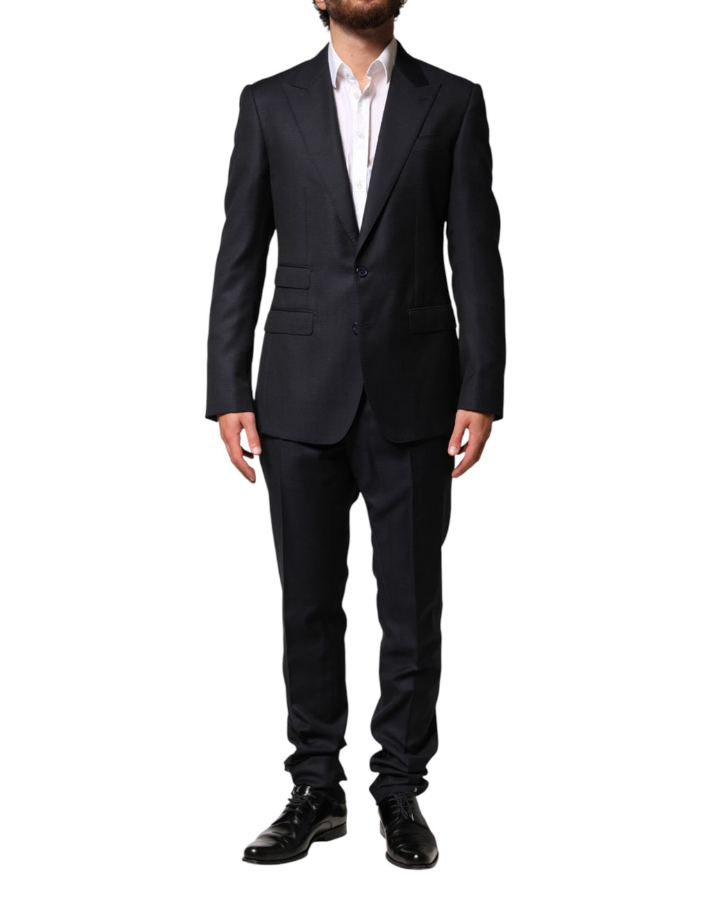 Dolce & Gabbana Black Two Piece Suits for Men
