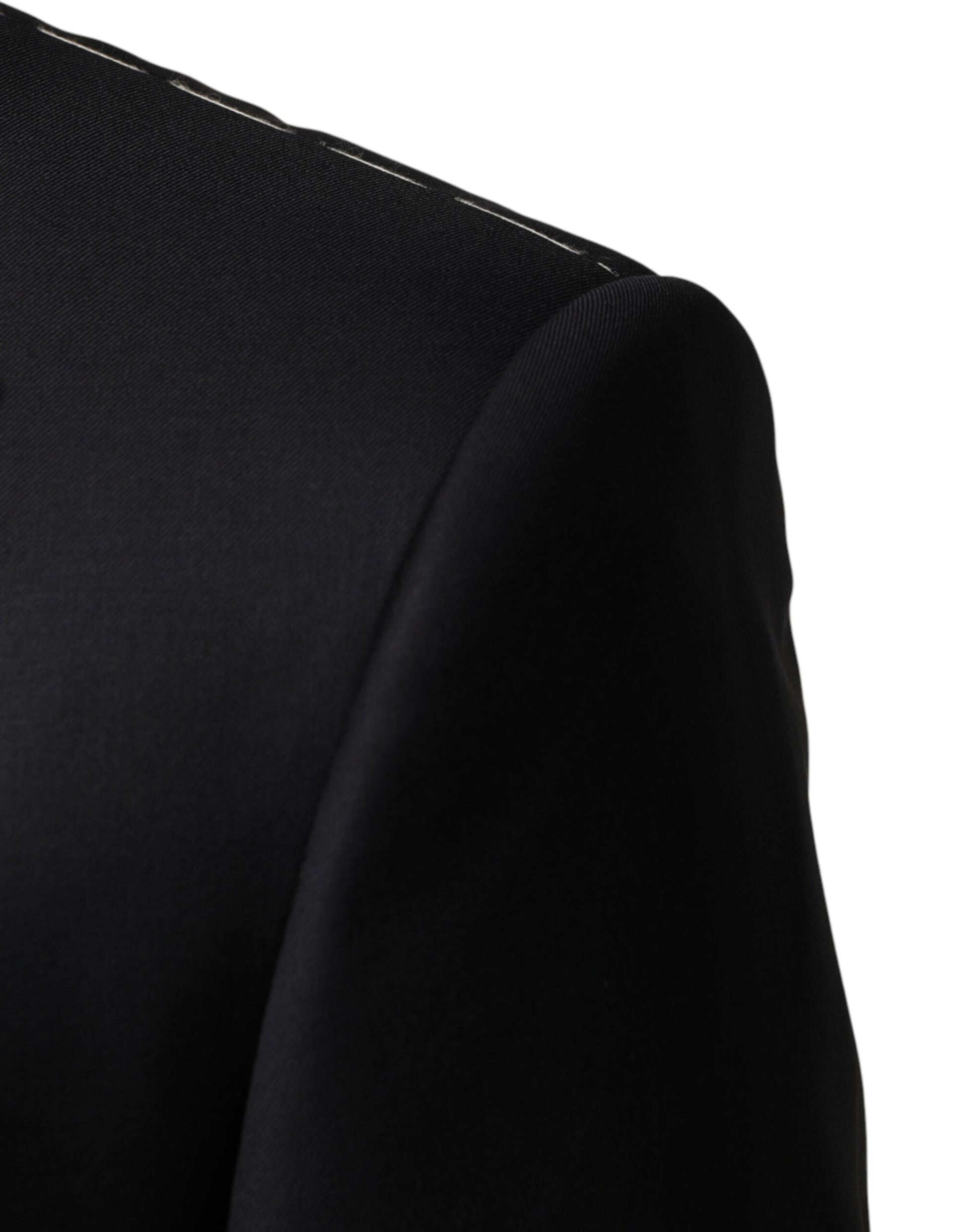 Dolce & Gabbana Black Three Piece Suits for Men side view