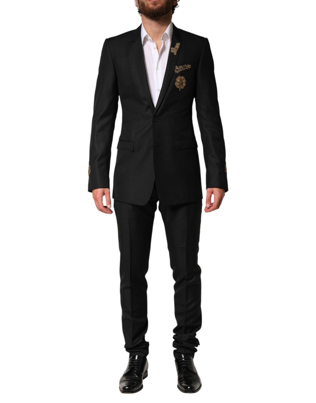 Dolce & Gabbana Black Two Piece Suits for Men alternate view