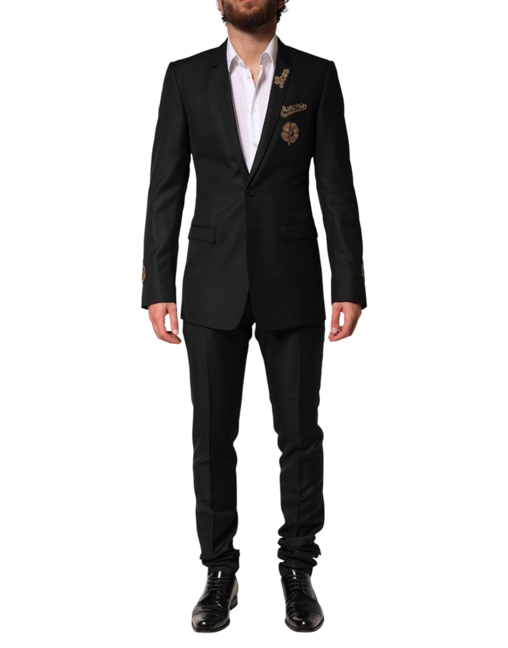 Dolce & Gabbana Black Two Piece Suits for Men alternate view