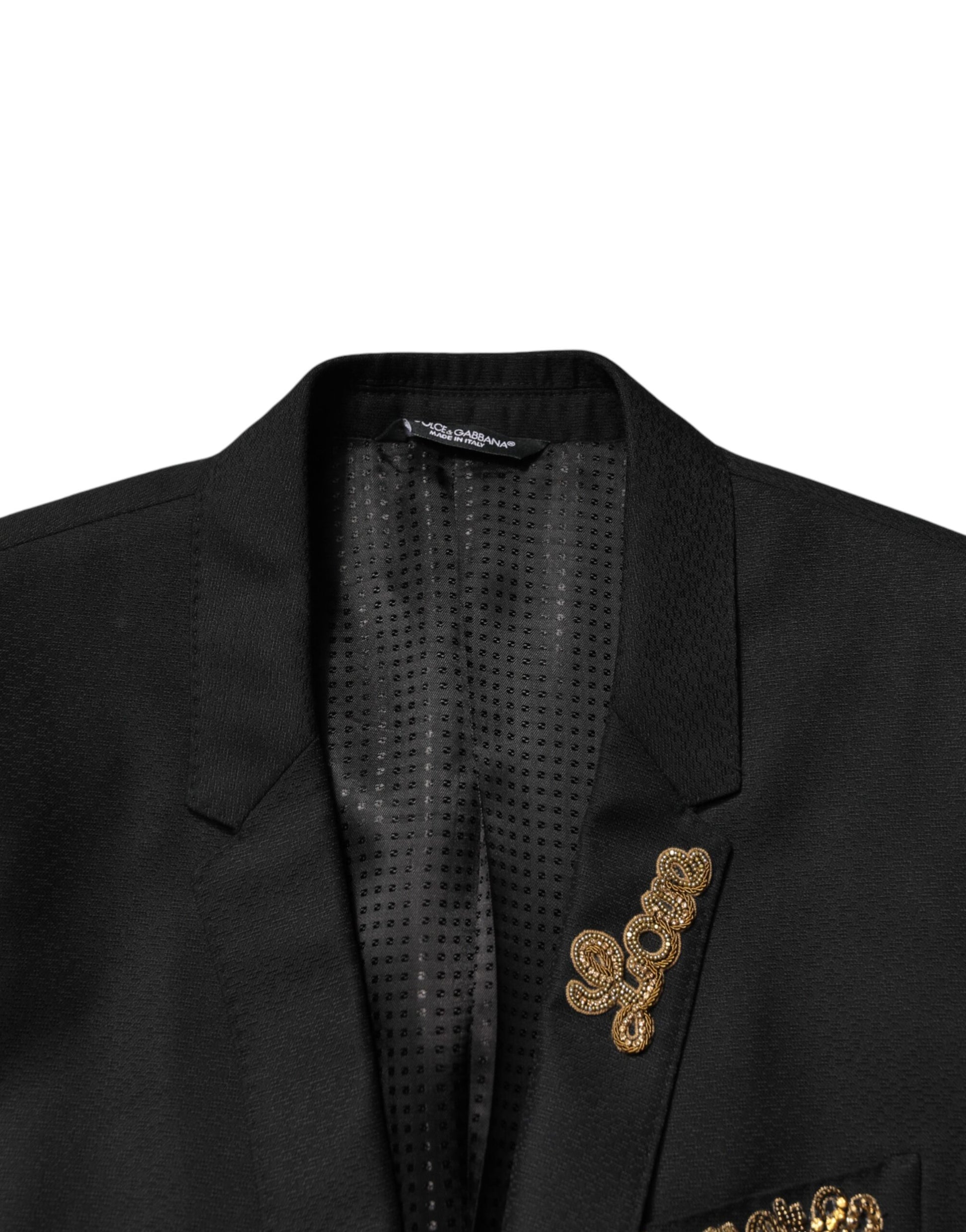 Dolce & Gabbana Black Two Piece Suits for Men additional view