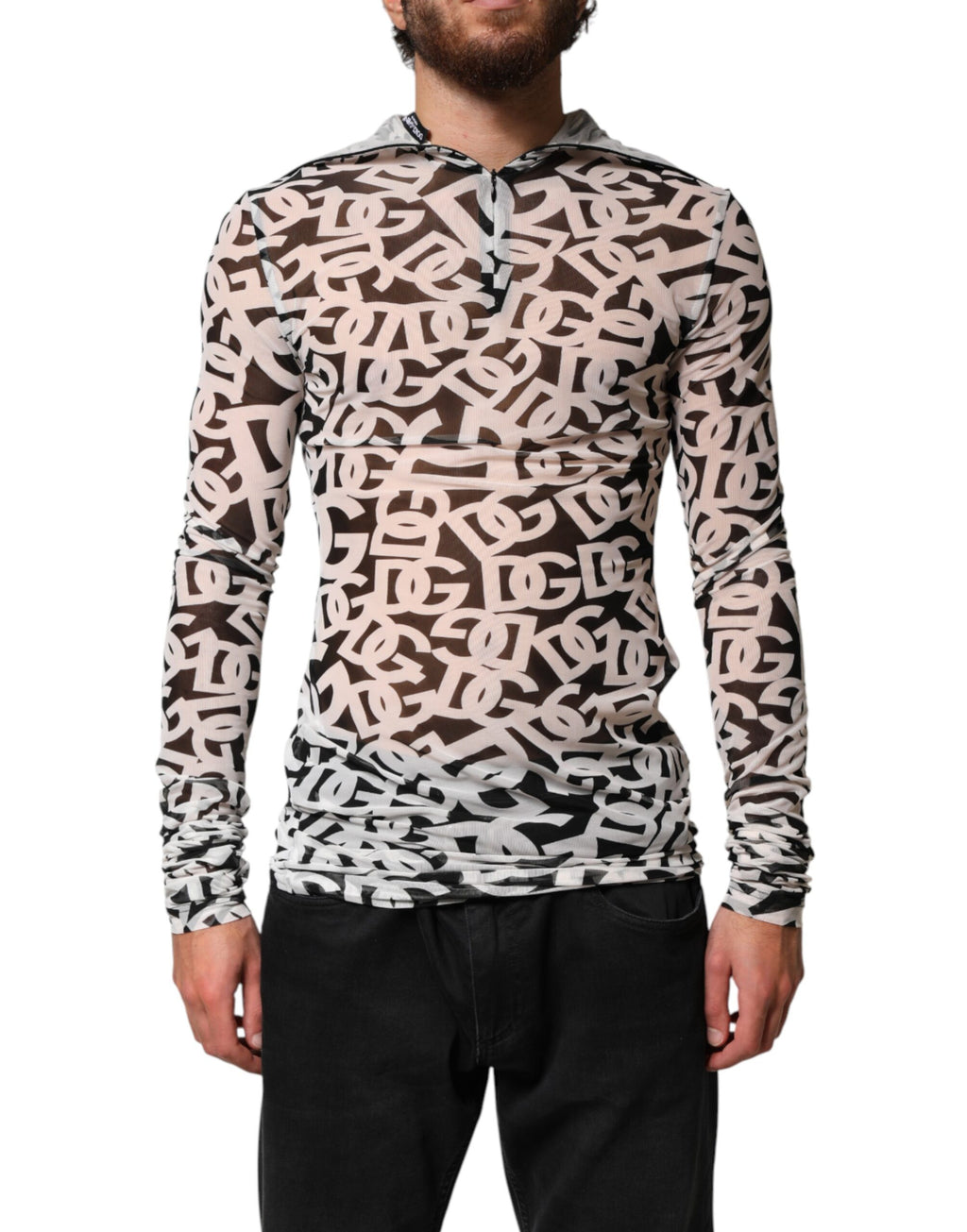 Dolce & Gabbana White Long Sleeve T-Shirt for Men