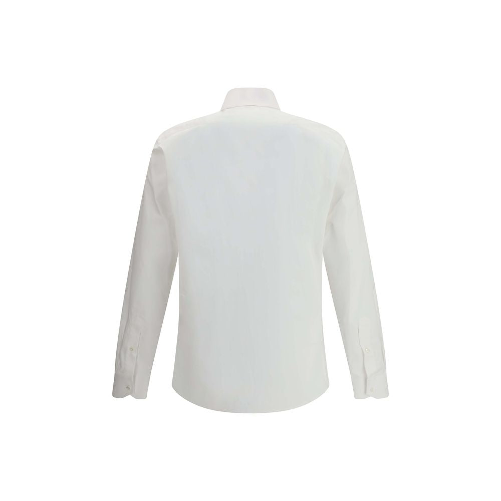 Fendi White Cotton Dress Shirt