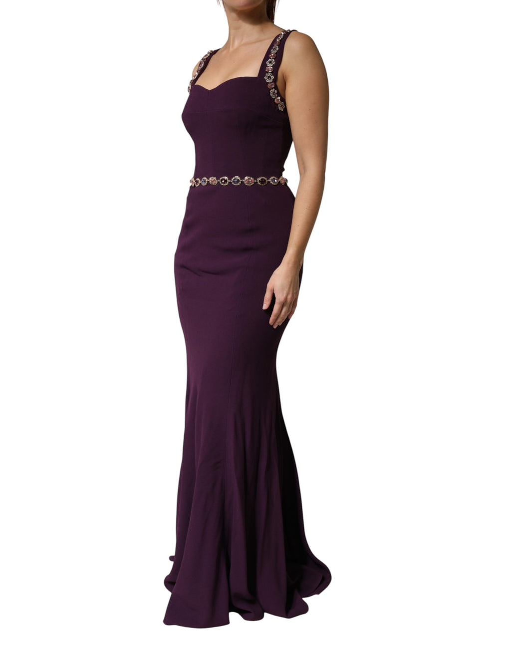 Dolce & Gabbana Purple Casual Dress for Women detail view
