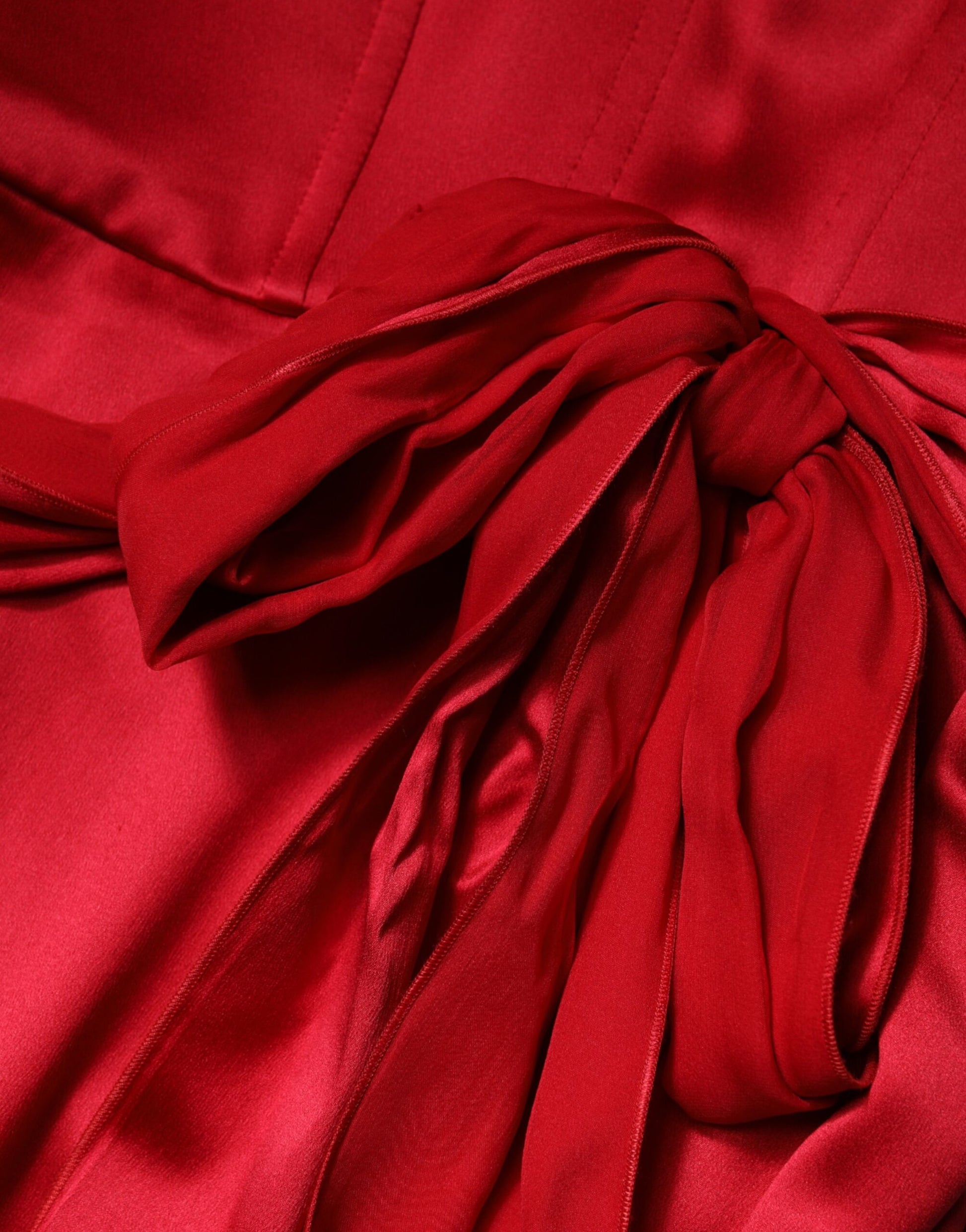Dolce & Gabbana Red Long Dress for Women additional view