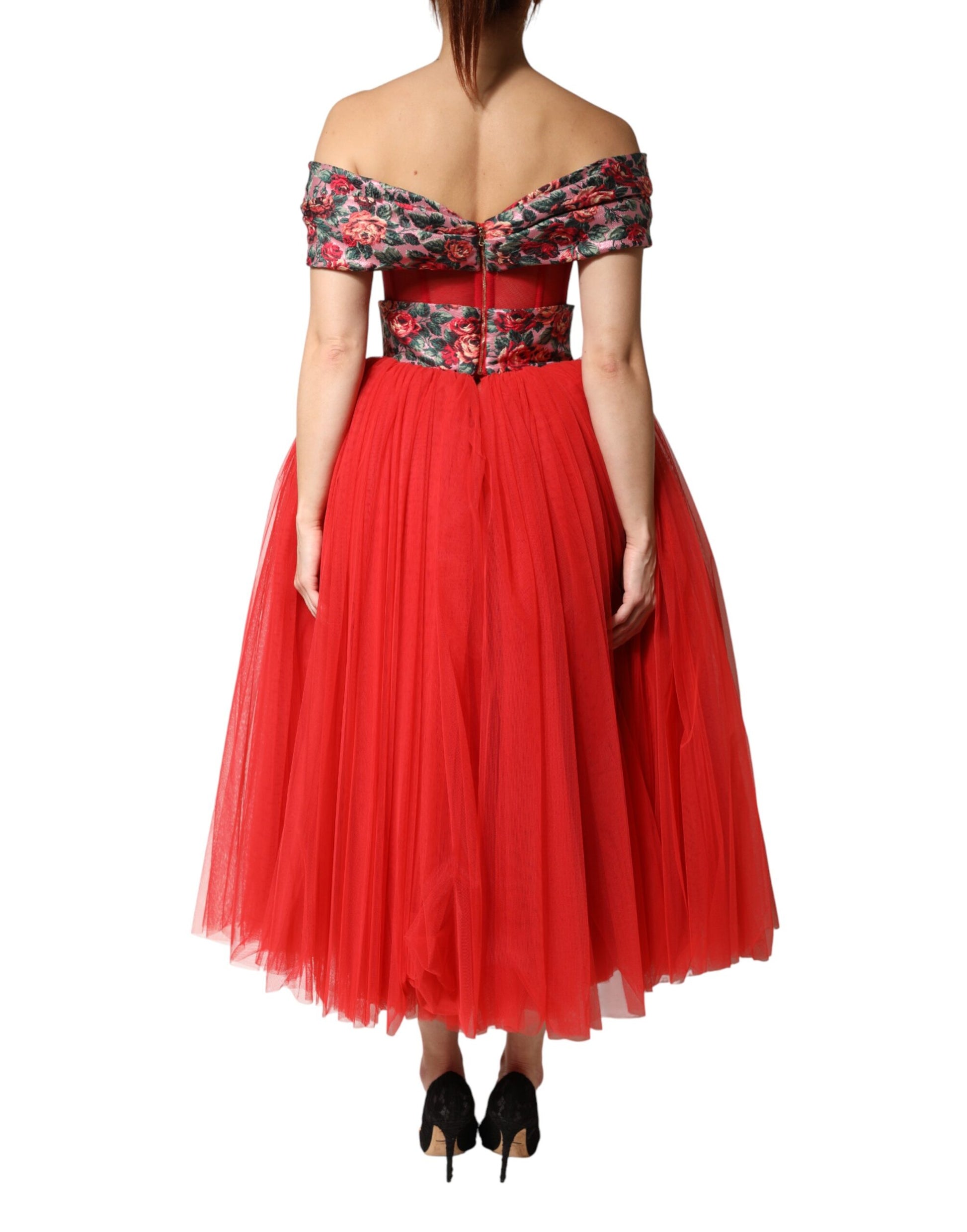 Dolce & Gabbana Red Cocktail for Women side view