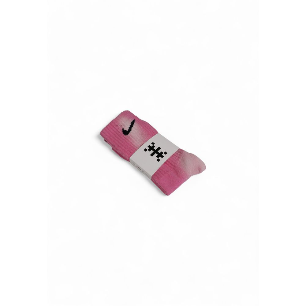 Chaussettes Nike en coton rose