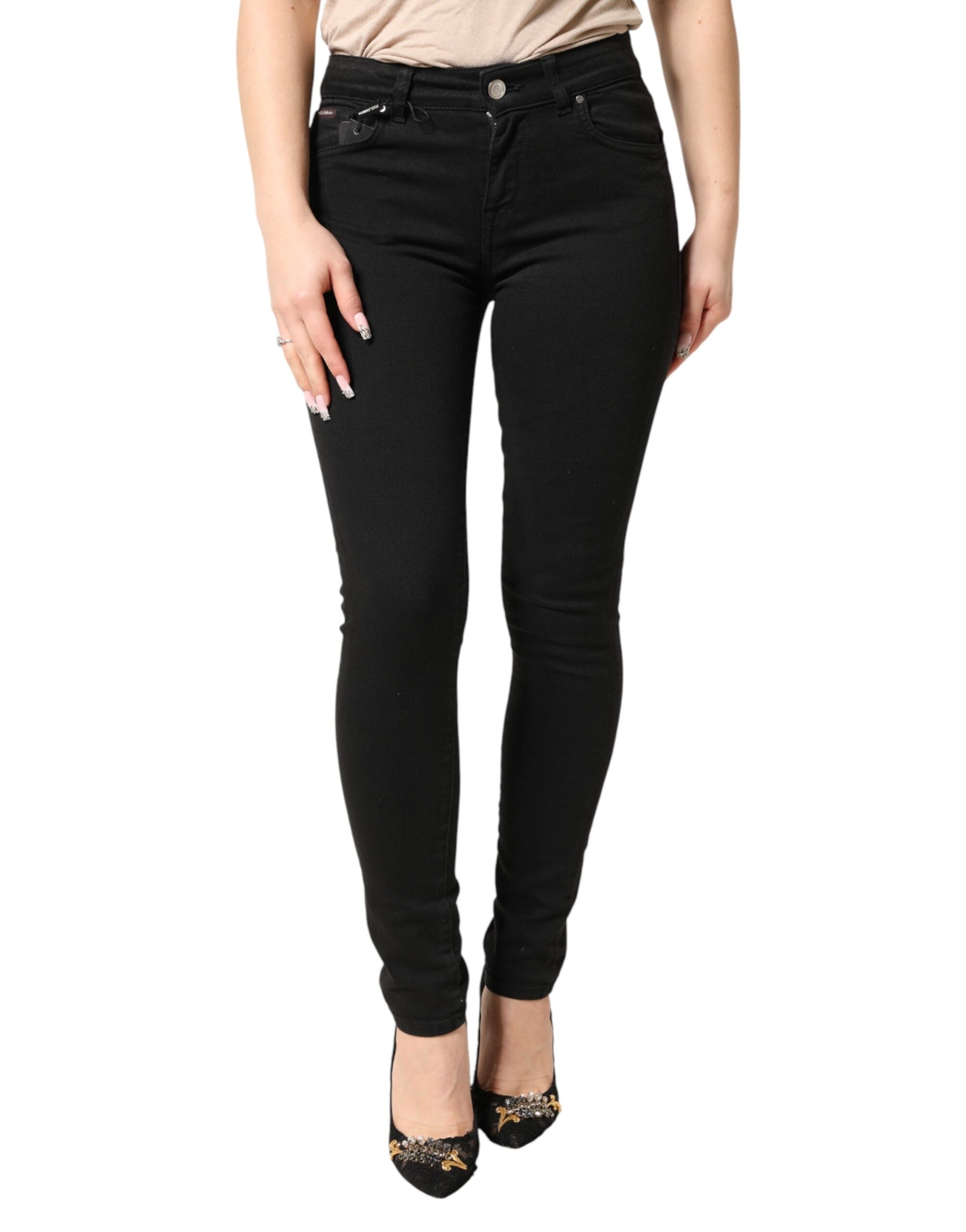 Dolce & Gabbana Black Skinny Jeans for Women