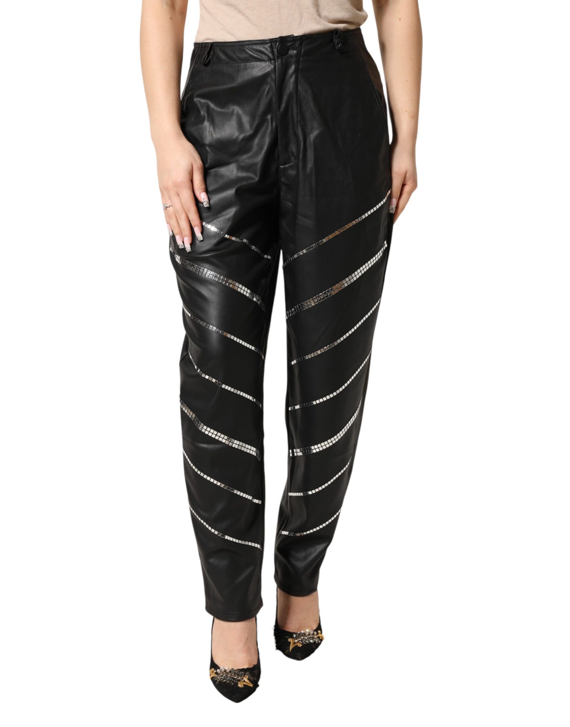Philosophy di Lorenzo Serafini Black Casual Pants for Women alternate view