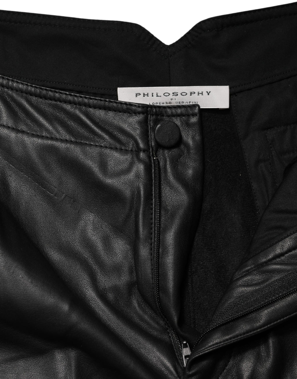 Philosophy di Lorenzo Serafini Black Casual Pants for Women additional view