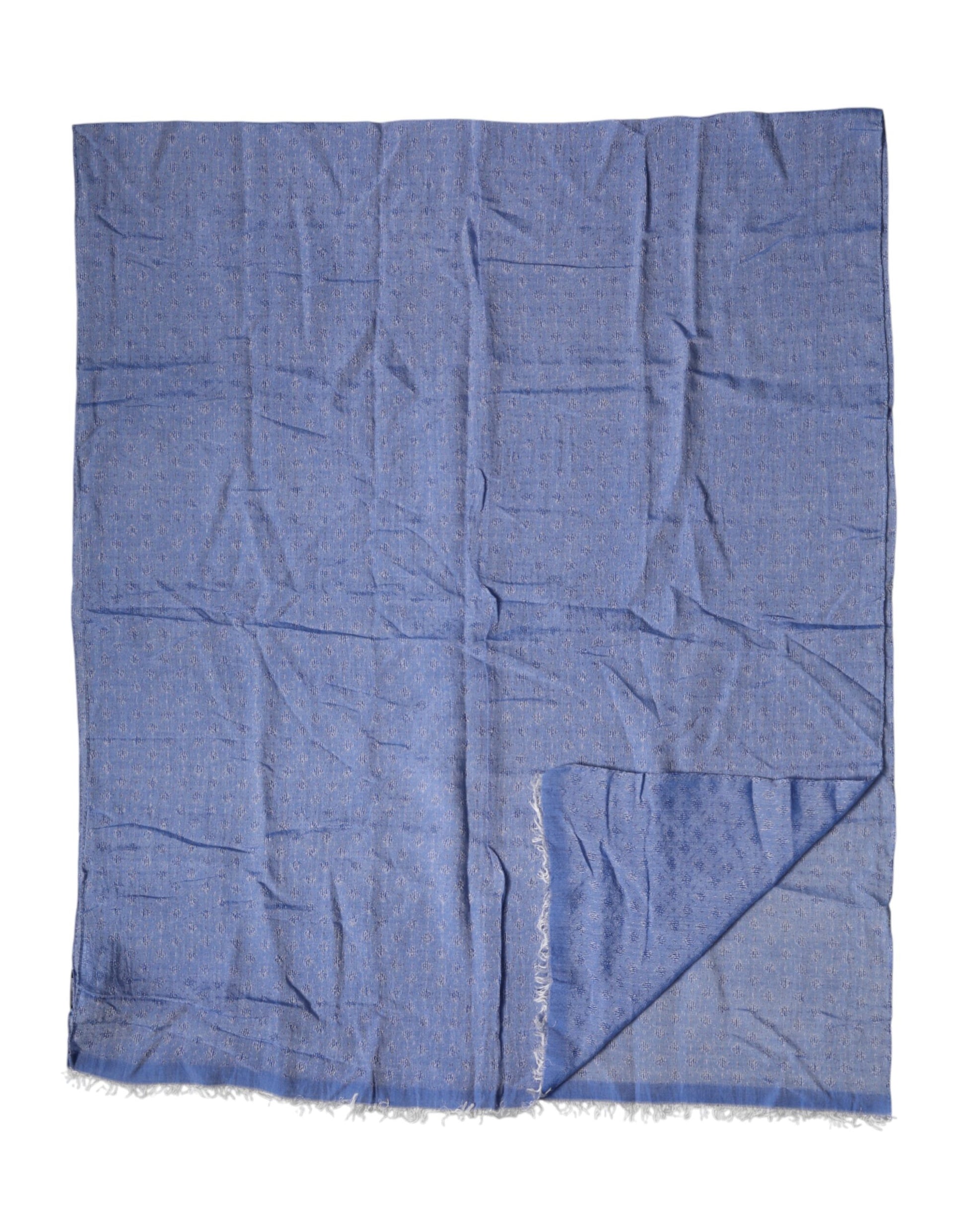 Dolce & Gabbana Blue Scarf for Men detail view