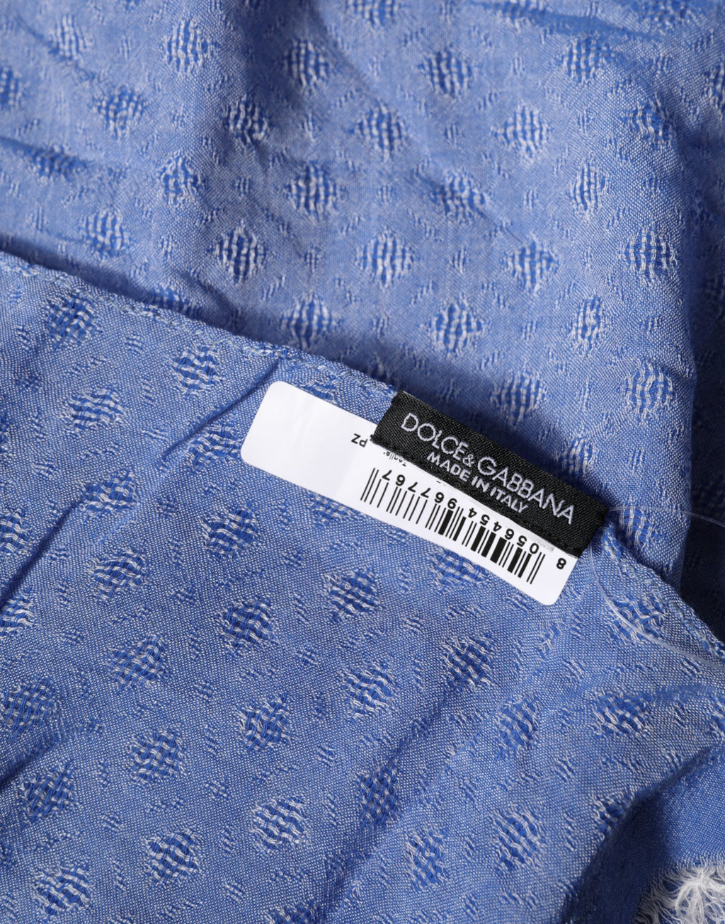 Dolce & Gabbana Blue Scarf for Men additional view