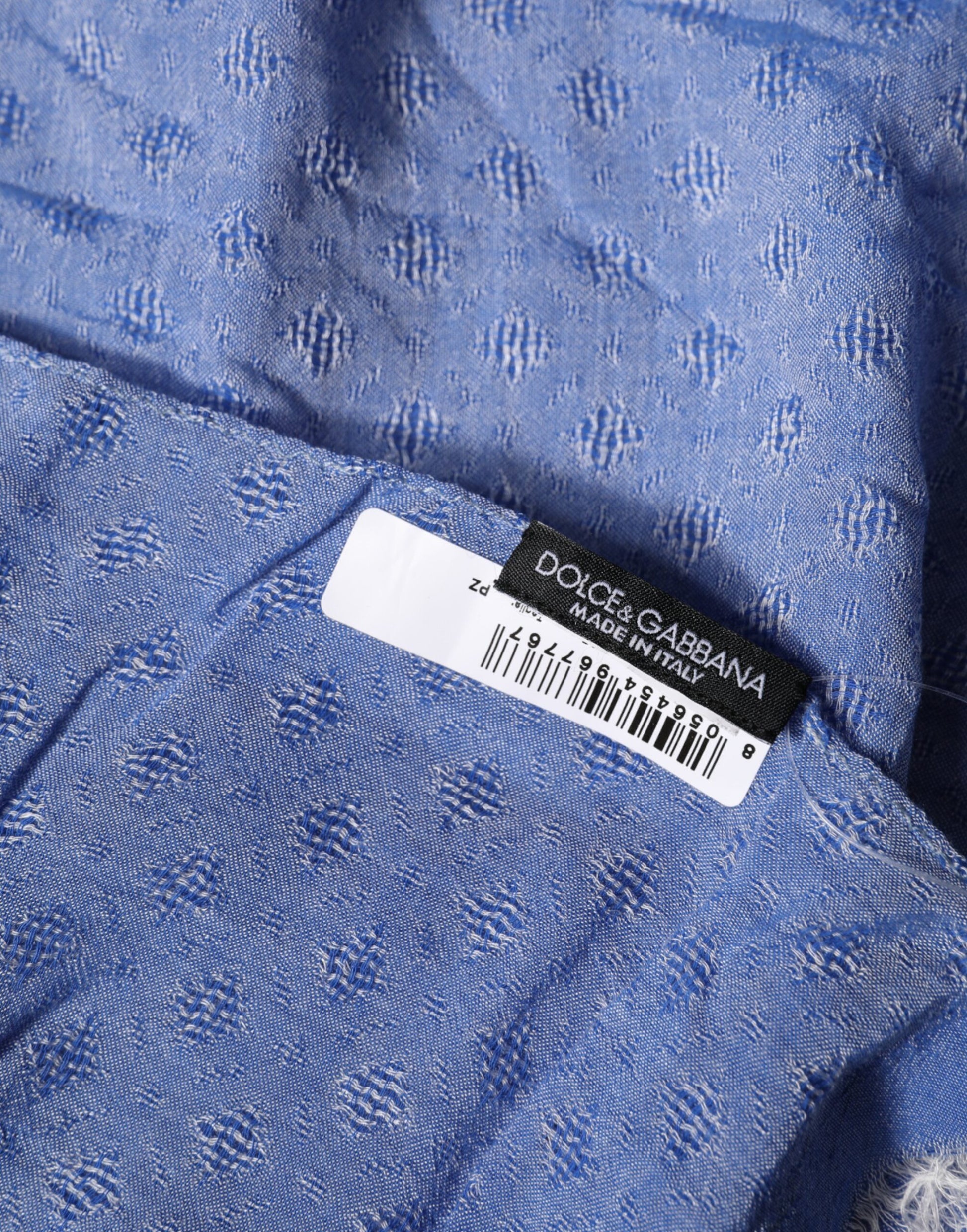 Dolce & Gabbana Blue Scarf for Men additional view