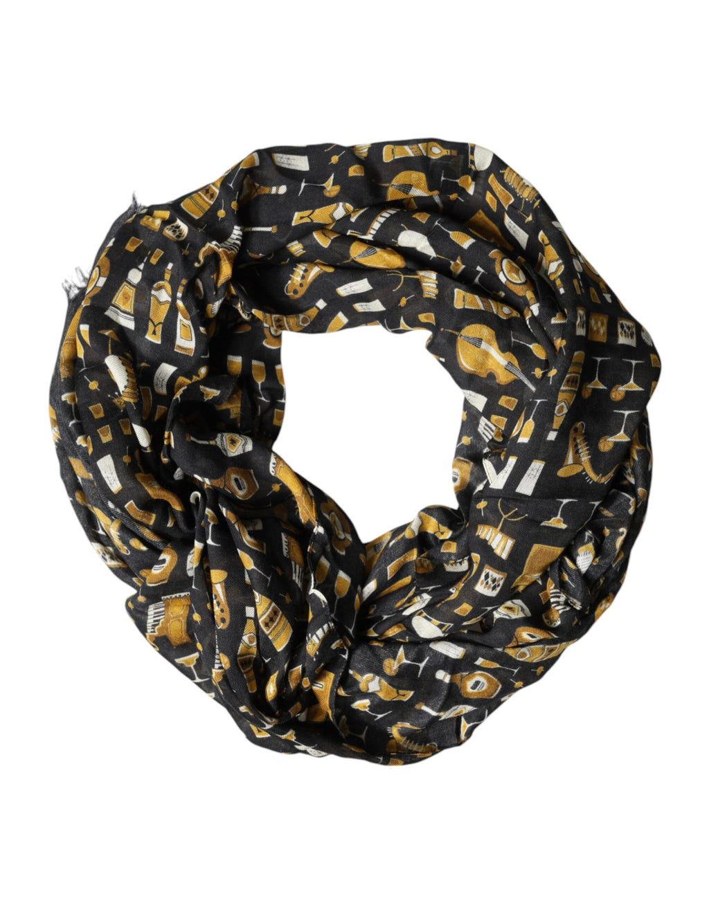 Dolce & Gabbana Black Scarf for Men