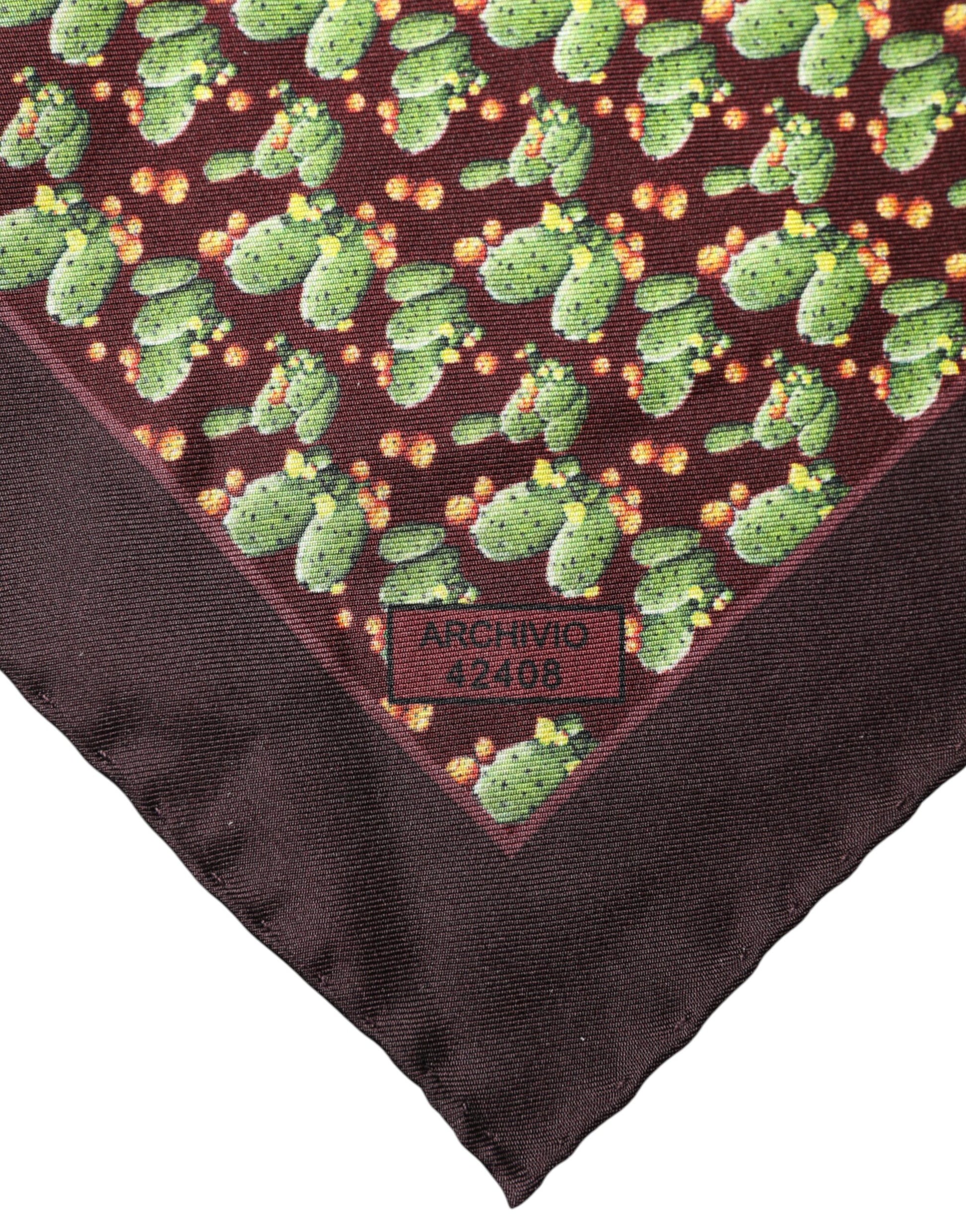 Dolce & Gabbana Brown Scarf for Men detail view