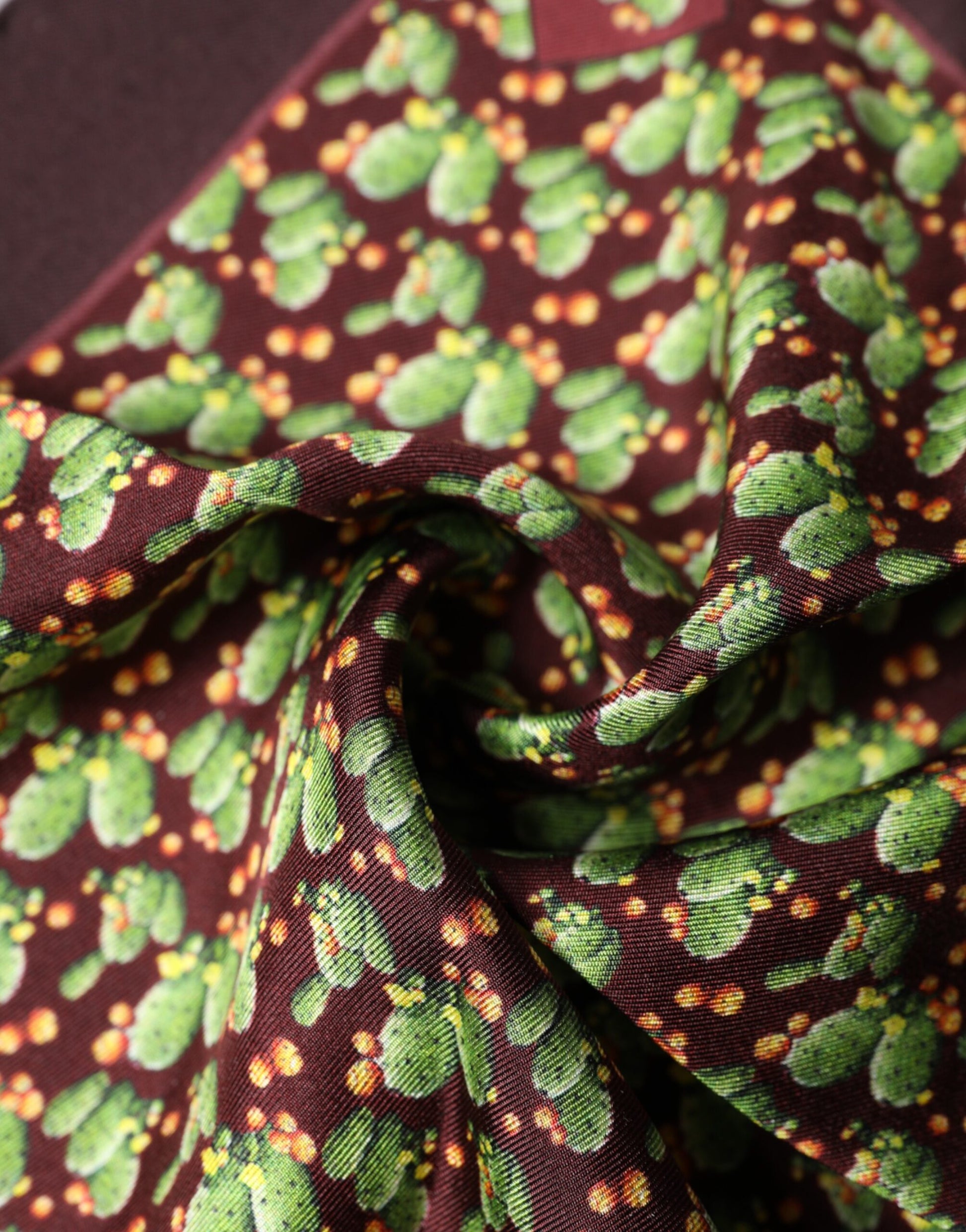 Dolce & Gabbana Brown Scarf for Men side view