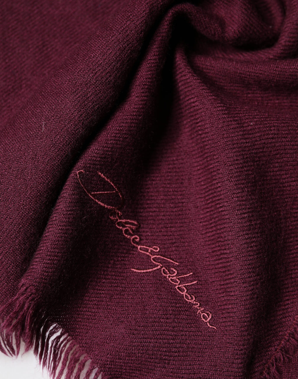Dolce & Gabbana Red Scarf for Men side view