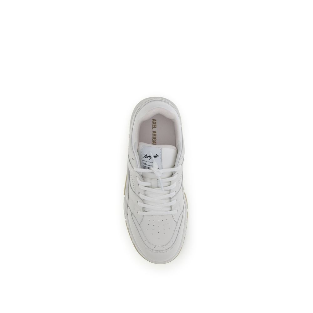 Axel Arigato White Low Top Sneakers for Men side view