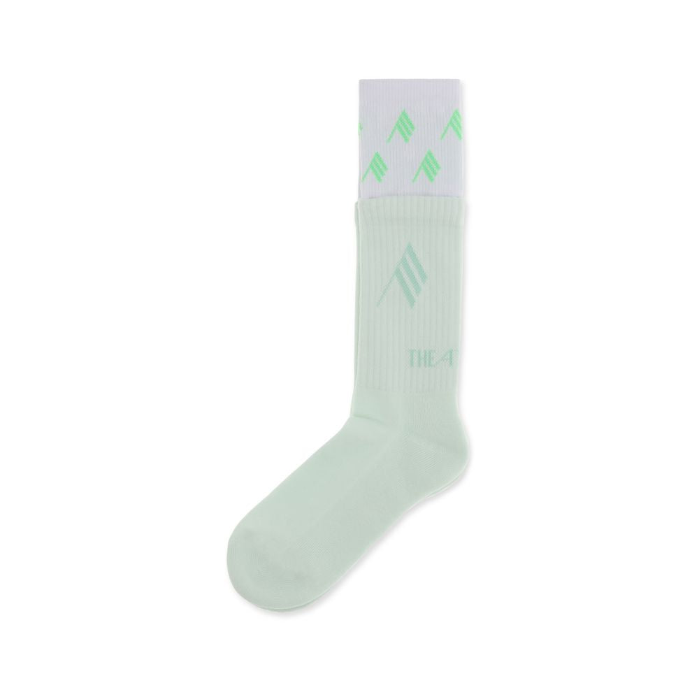 Les chaussettes The Attico bicolores en coton