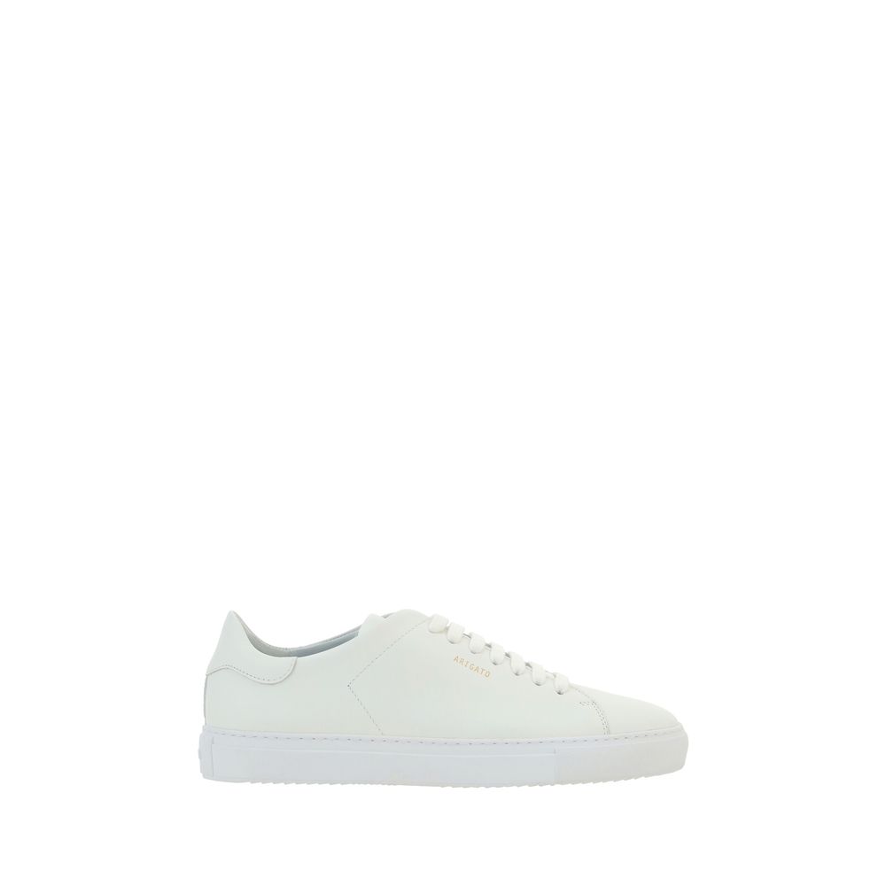 Baskets basses Axel Arigato en cuir de veau blanc Bos Taurus
