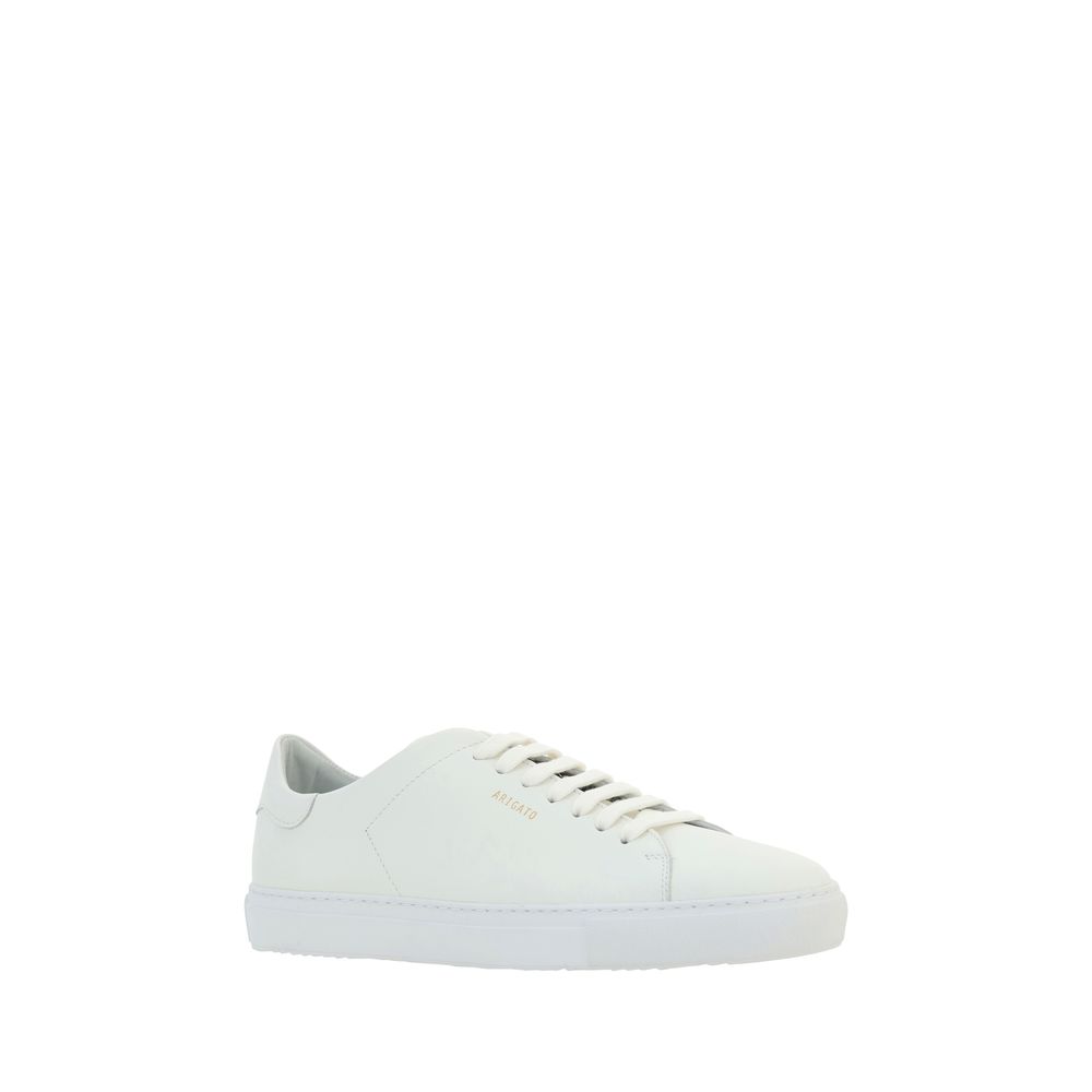 Baskets basses Axel Arigato en cuir de veau blanc Bos Taurus