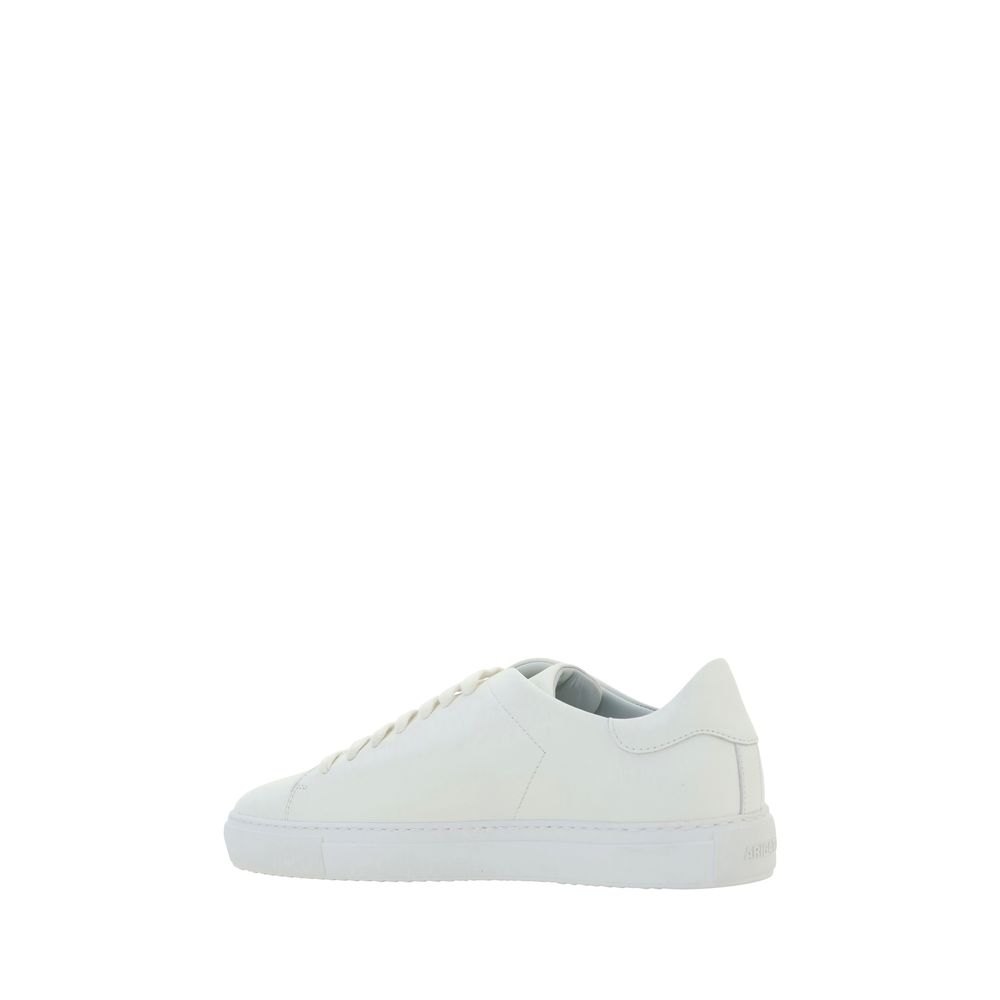 Baskets basses Axel Arigato en cuir de veau blanc Bos Taurus