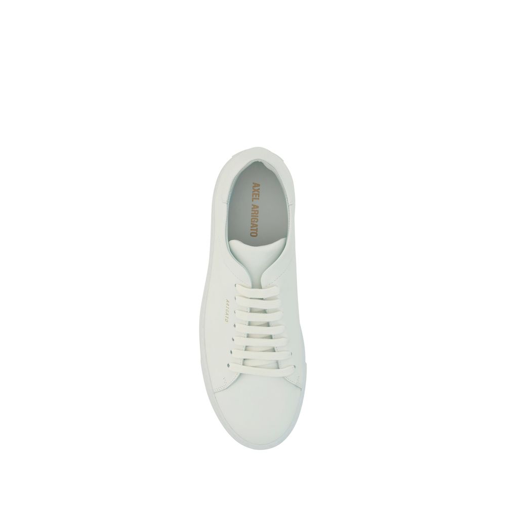 Baskets basses Axel Arigato en cuir de veau blanc Bos Taurus