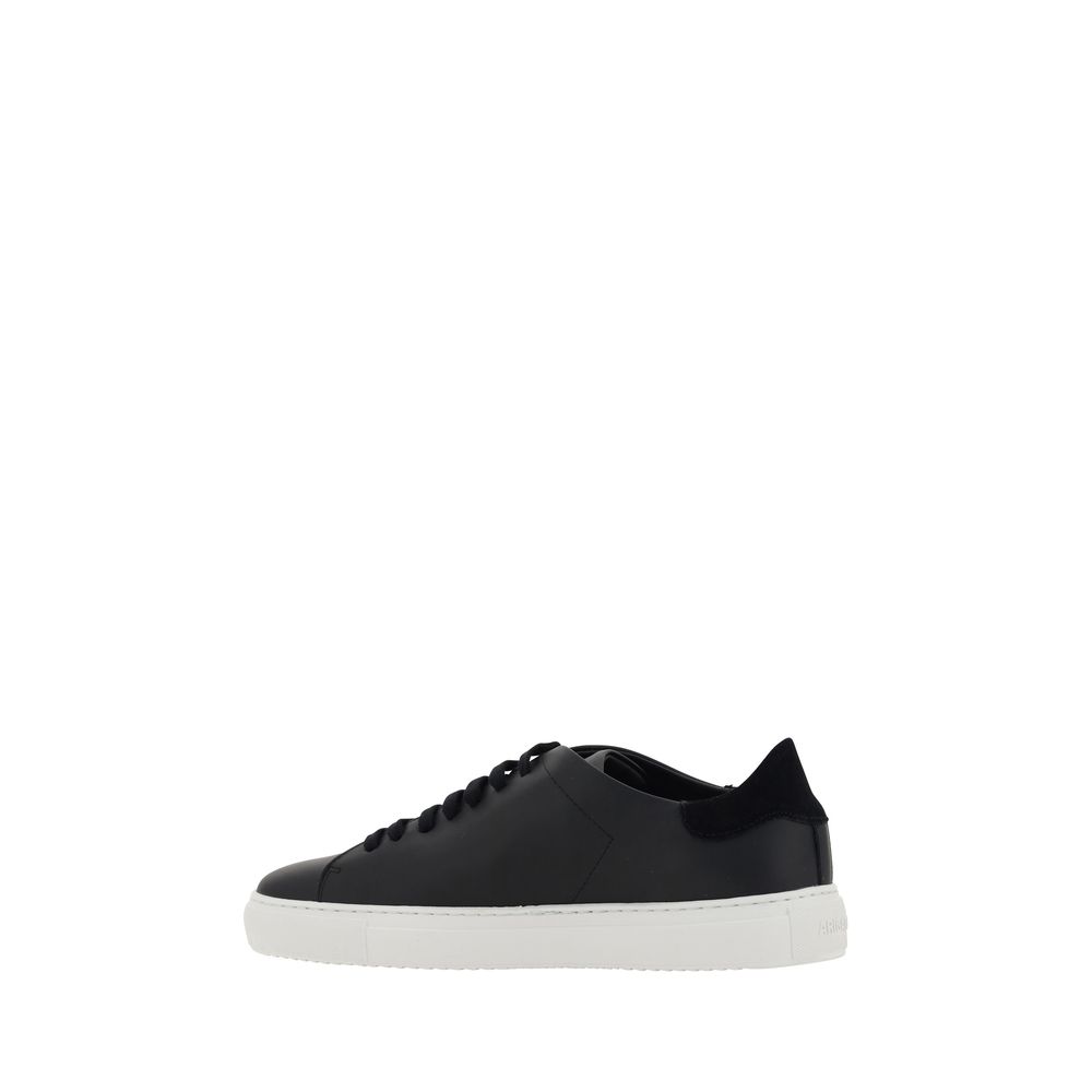Baskets basses Axel Arigato en cuir de veau noir Bos Taurus