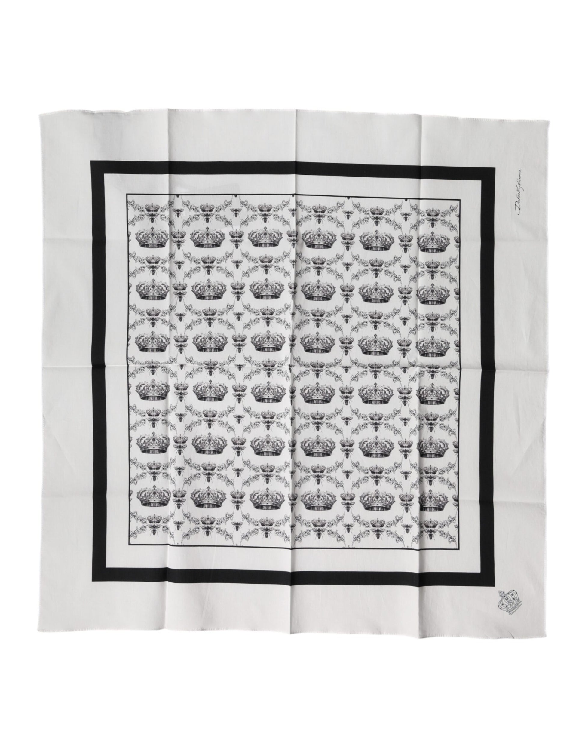 Dolce & Gabbana White Scarf for Men