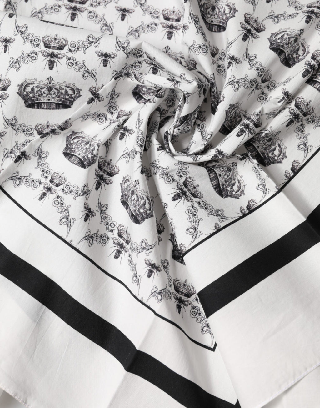 Dolce & Gabbana White Scarf for Men detail view