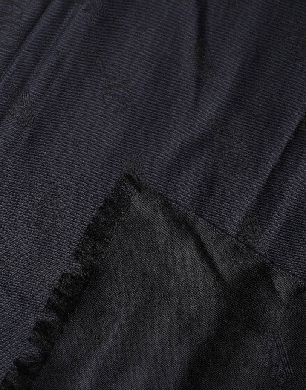 Dolce & Gabbana Black Scarf for Men side view
