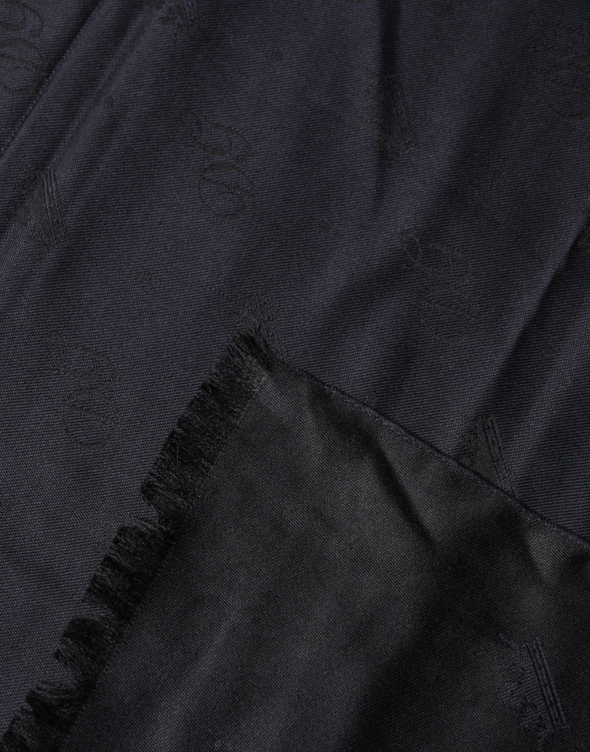 Dolce & Gabbana Black Scarf for Men side view