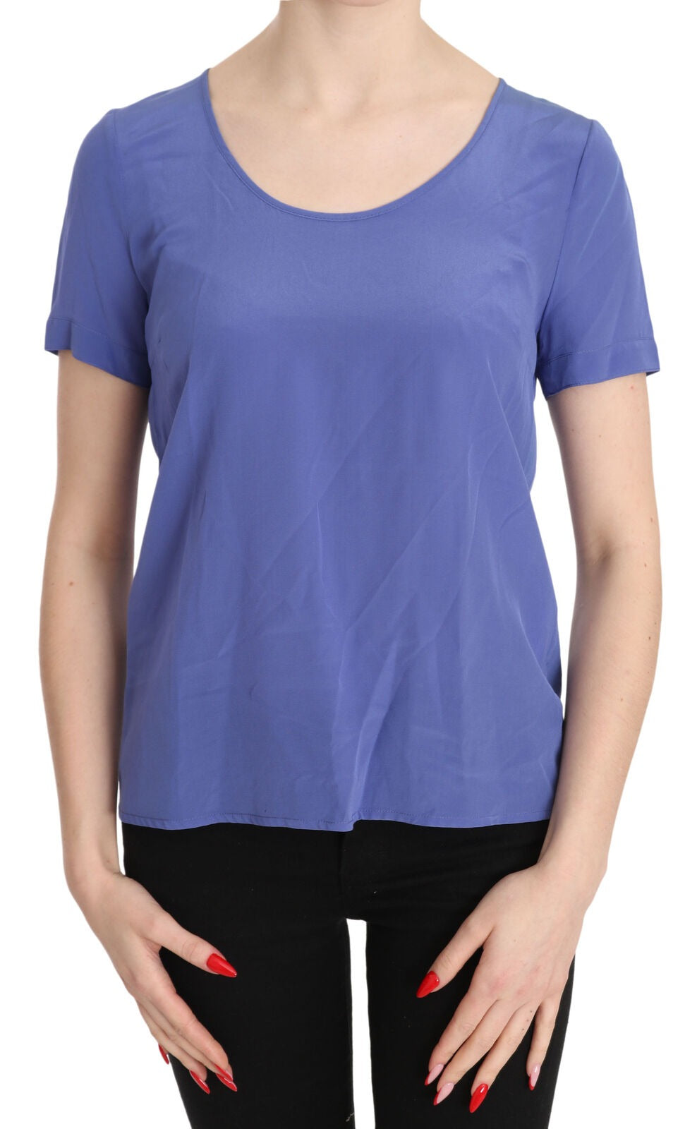 Patrizia Pepe Purple Blouse for Women
