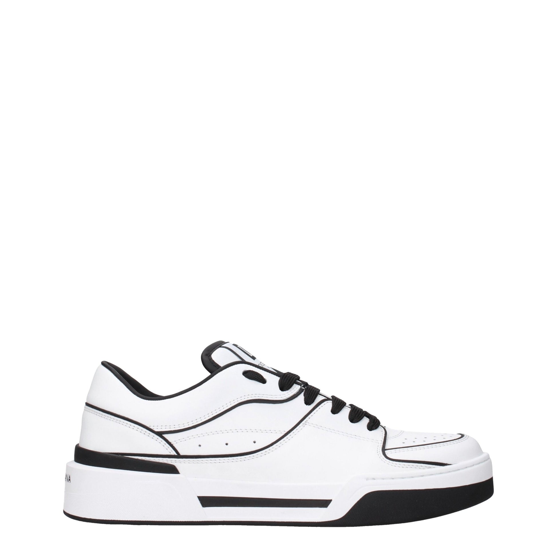 Baskets Dolce & Gabbana en cuir blanc