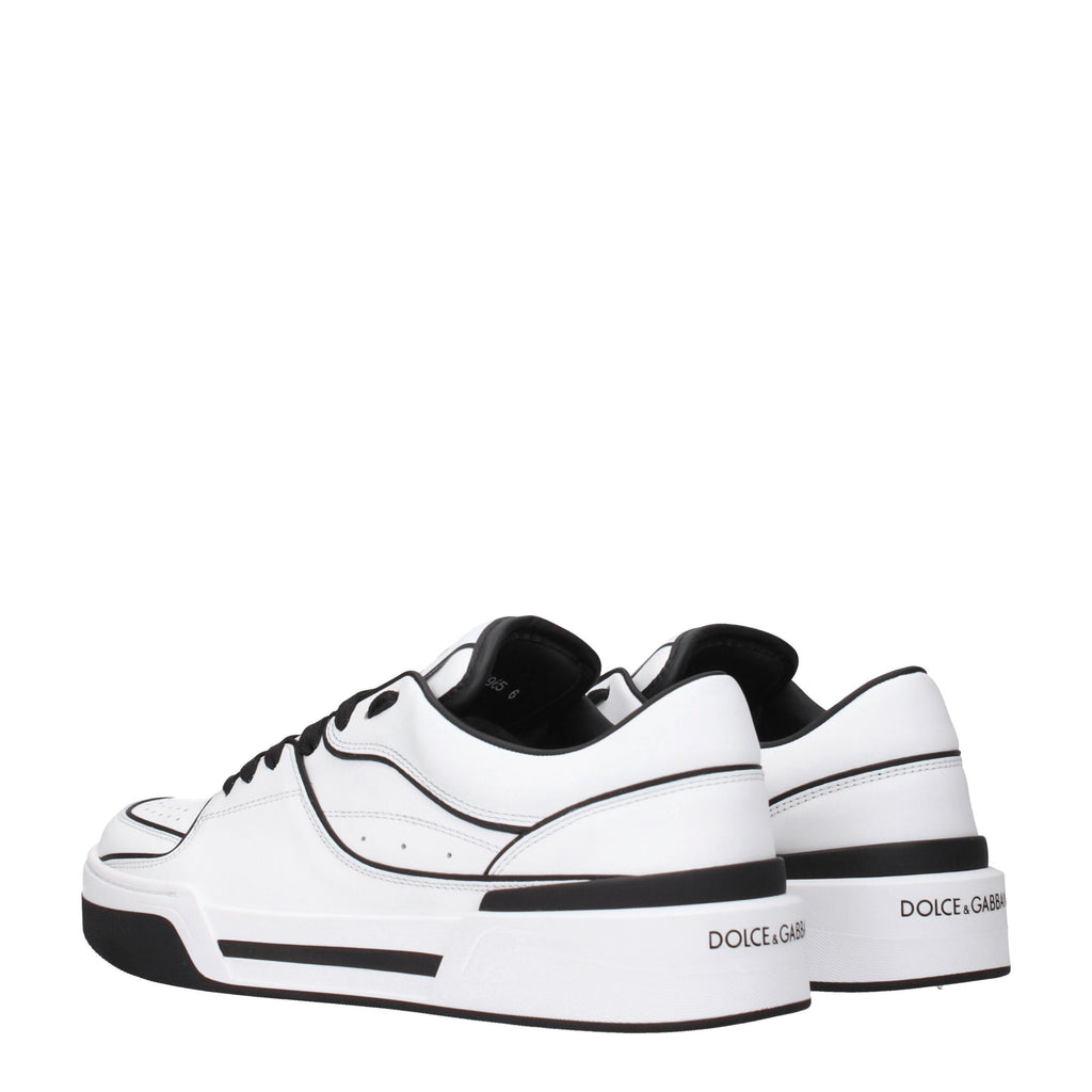Baskets Dolce & Gabbana en cuir blanc