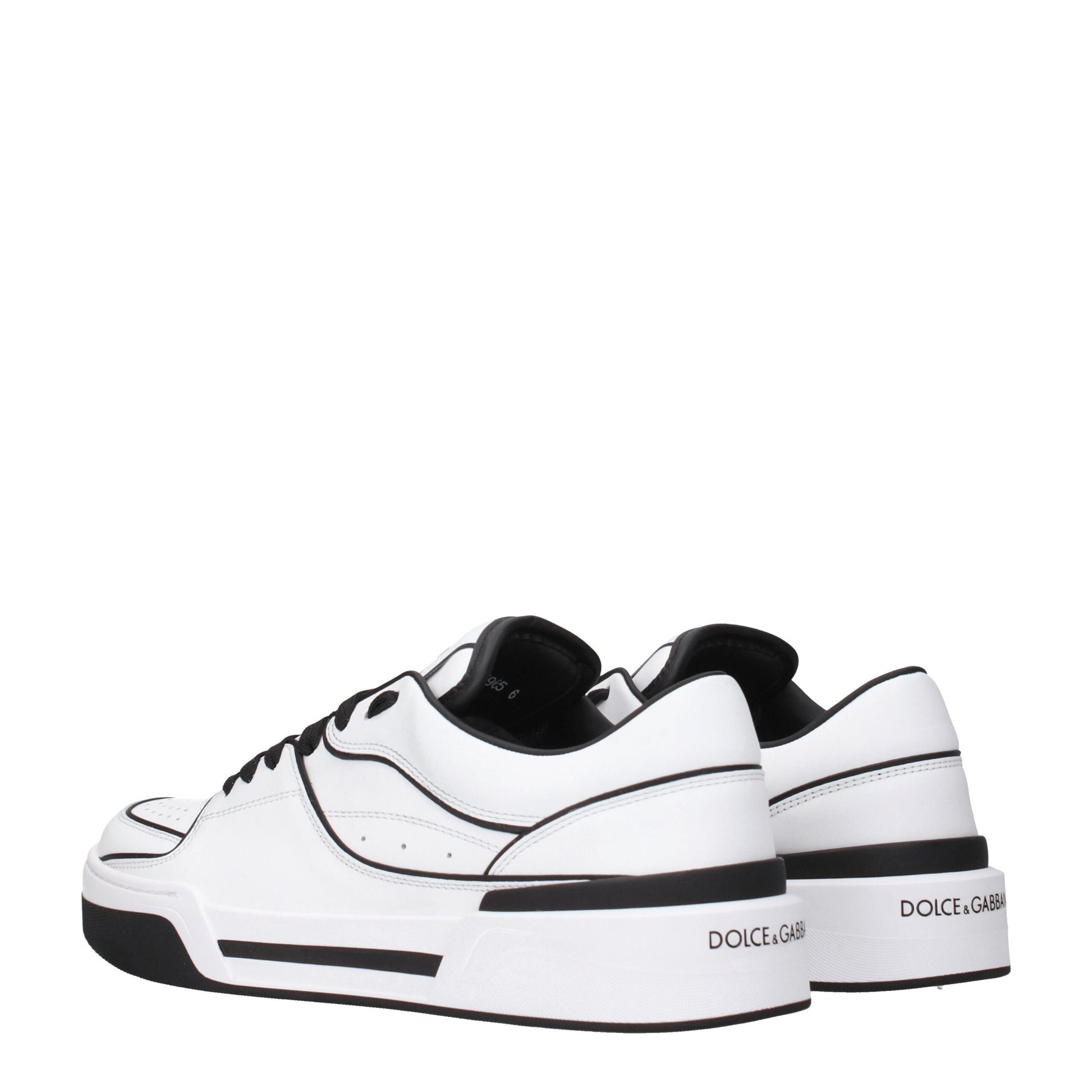 Baskets Dolce & Gabbana en cuir blanc