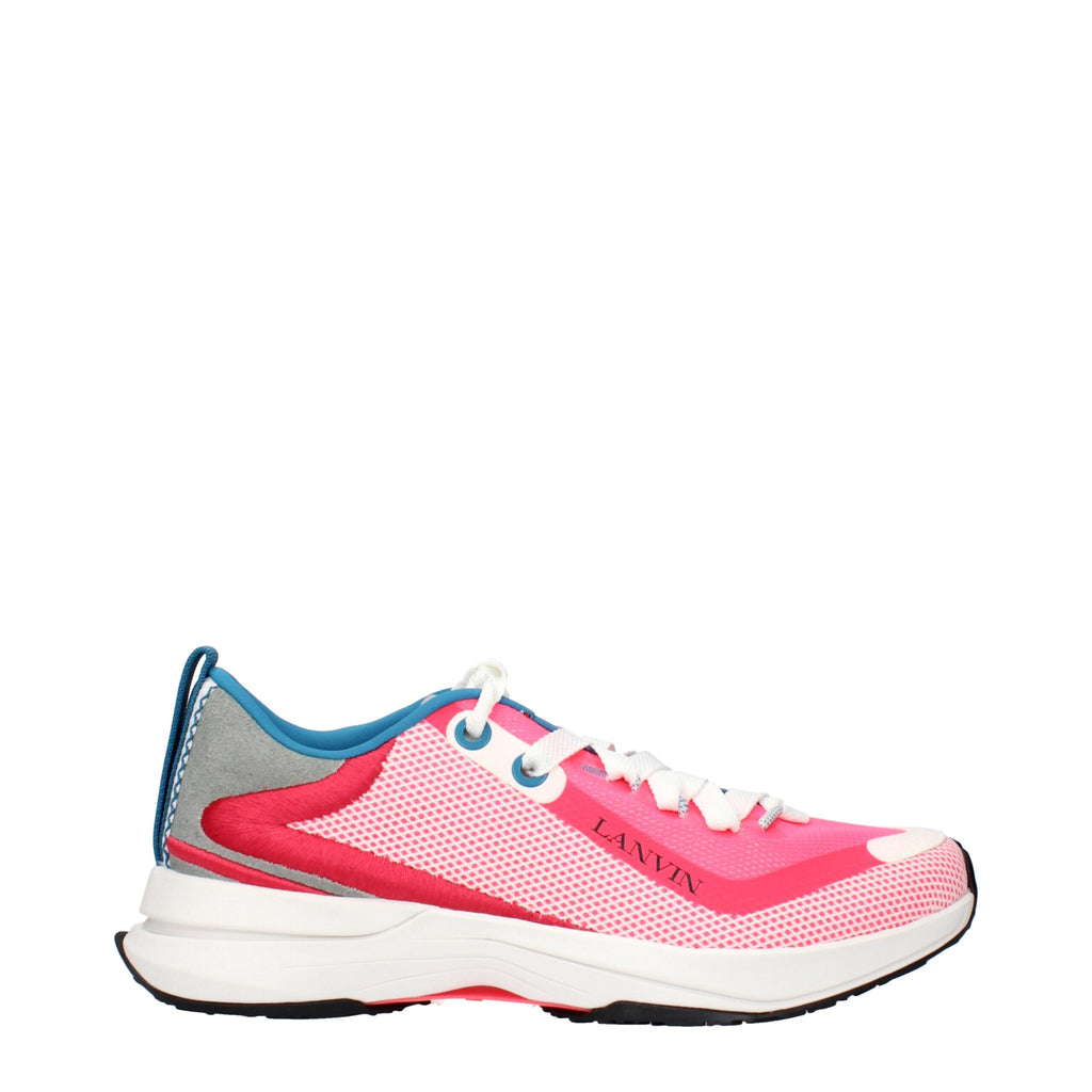 Lanvin Pink Athletic Sneakers for Men