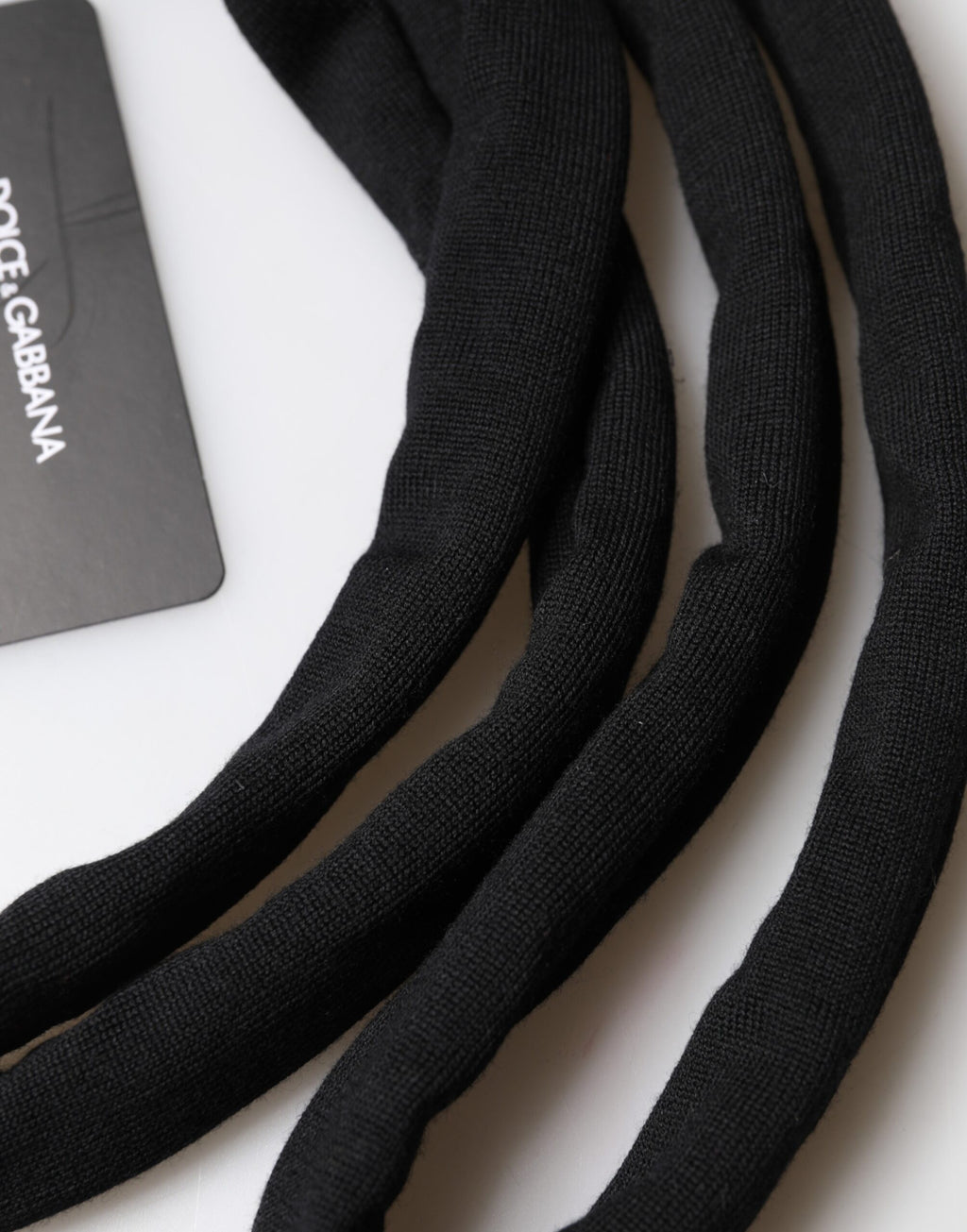 Dolce & Gabbana Black Scarf for Men additional view