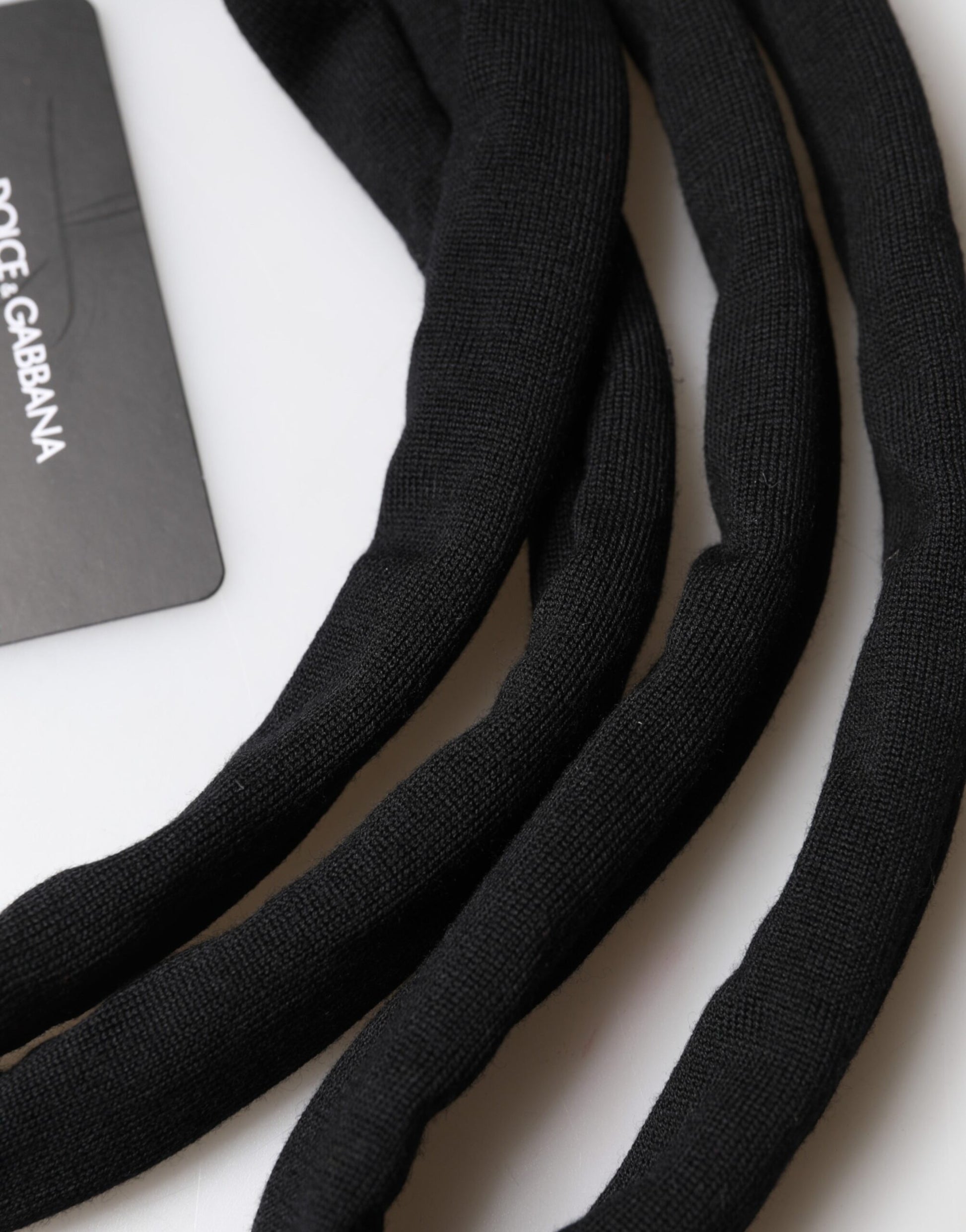 Dolce & Gabbana Black Scarf for Men additional view