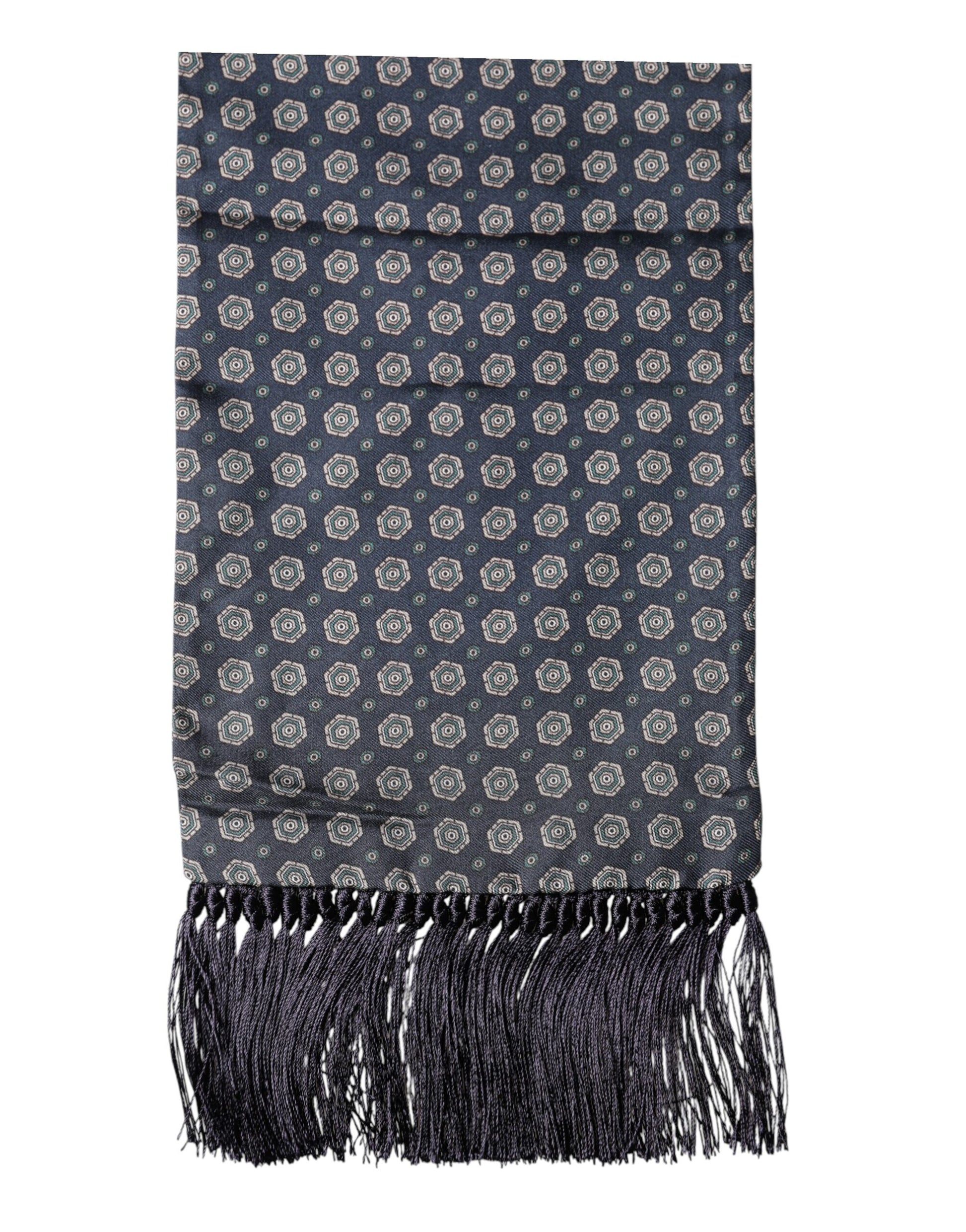 Dolce & Gabbana Blue Scarf for Men detail view