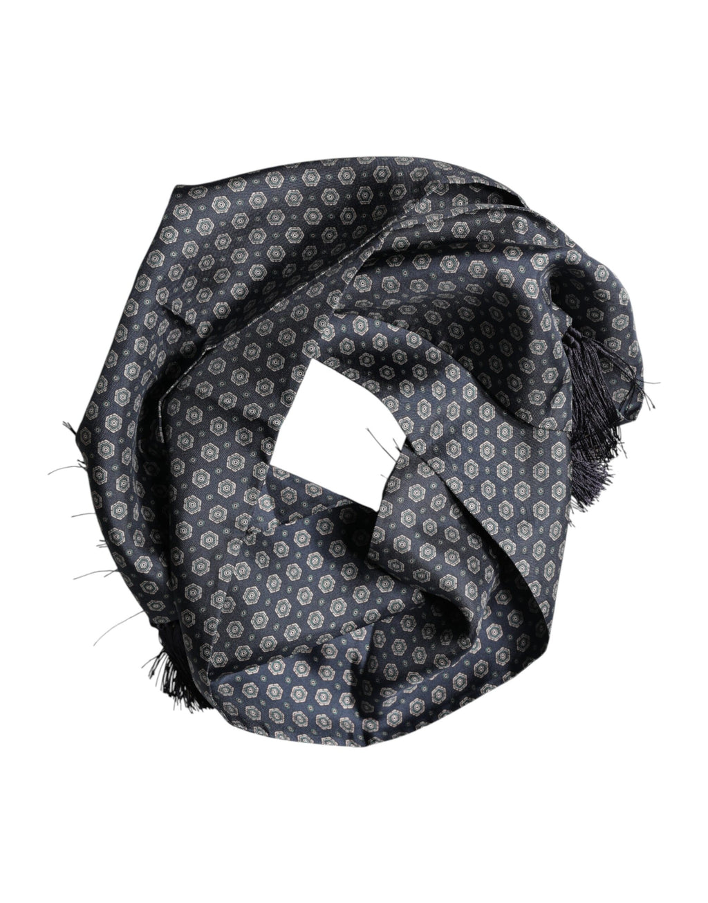 Dolce & Gabbana Blue Scarf for Men side view