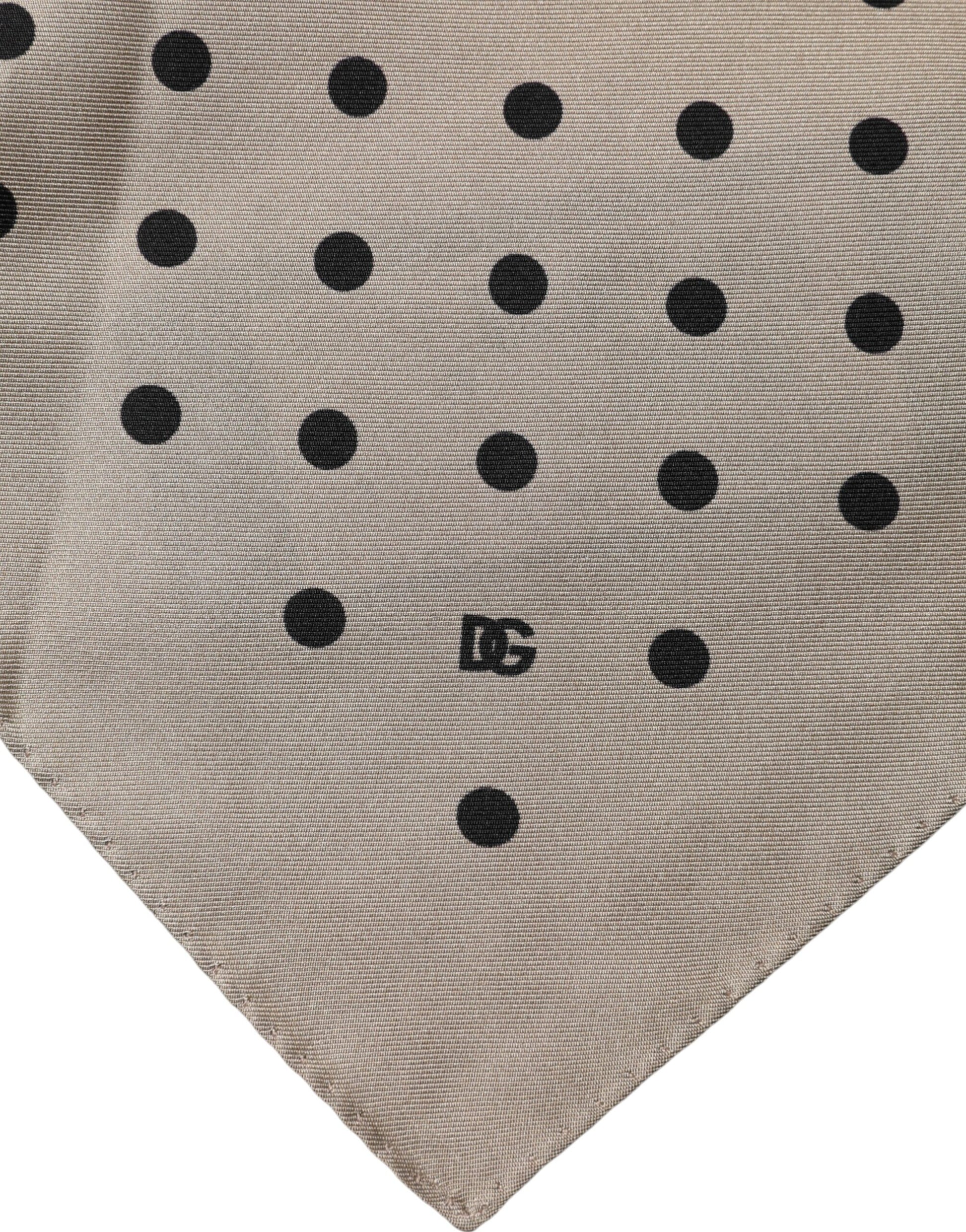 Dolce & Gabbana Brown Scarf for Men side view