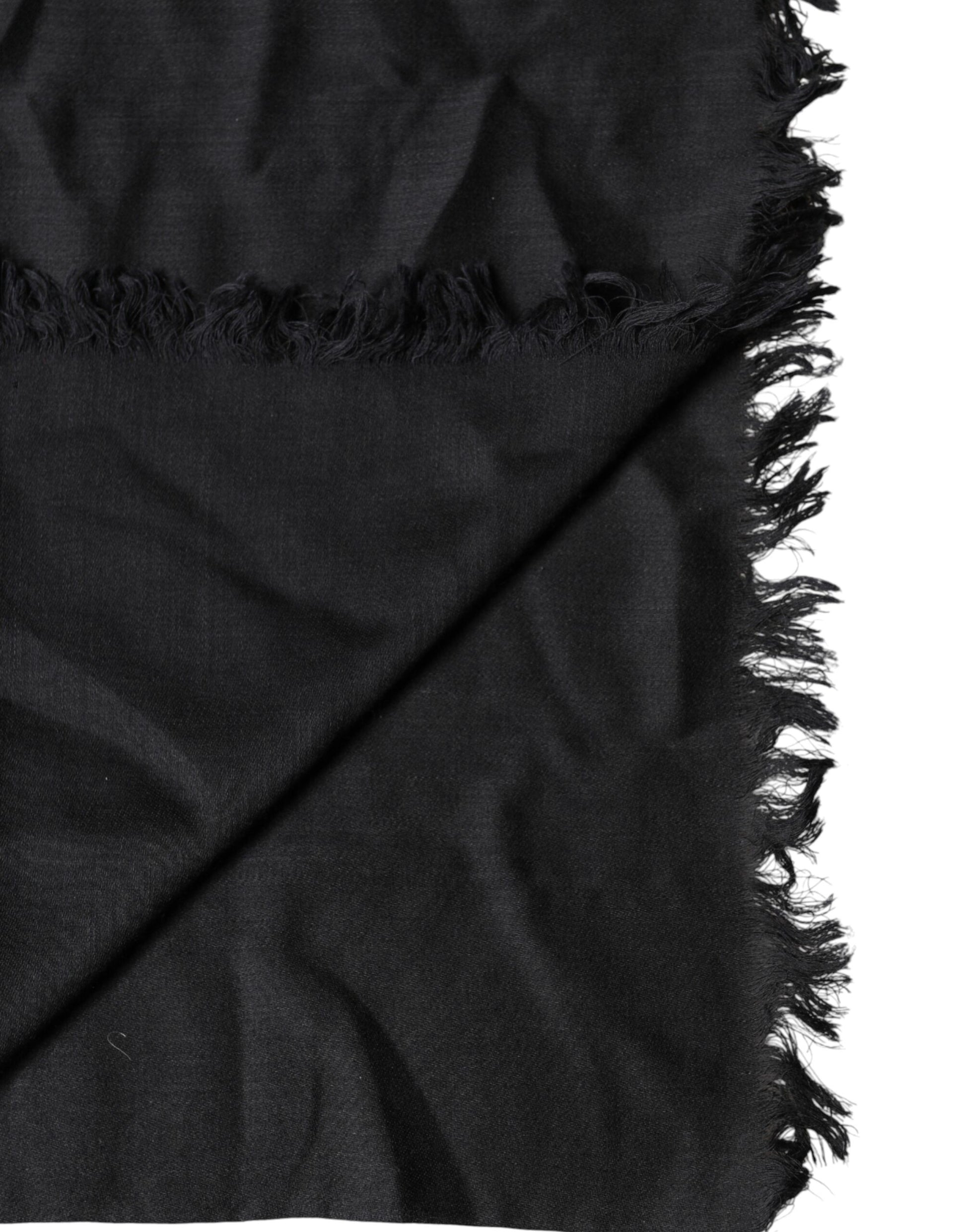 Dolce & Gabbana Black Scarf for Men side view
