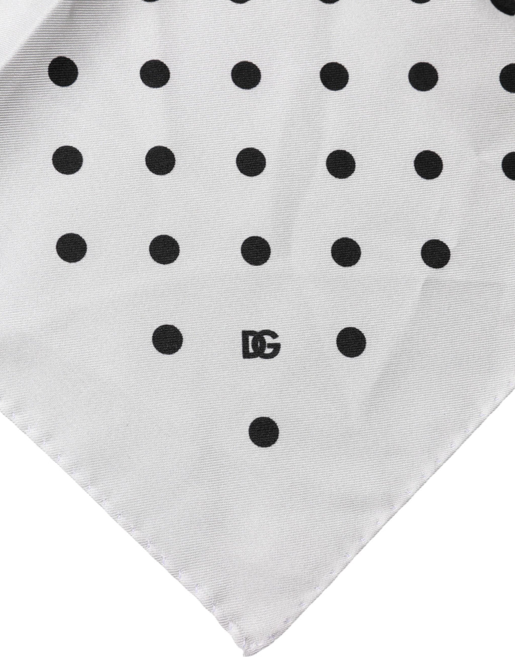 Dolce & Gabbana White Scarf for Men detail view