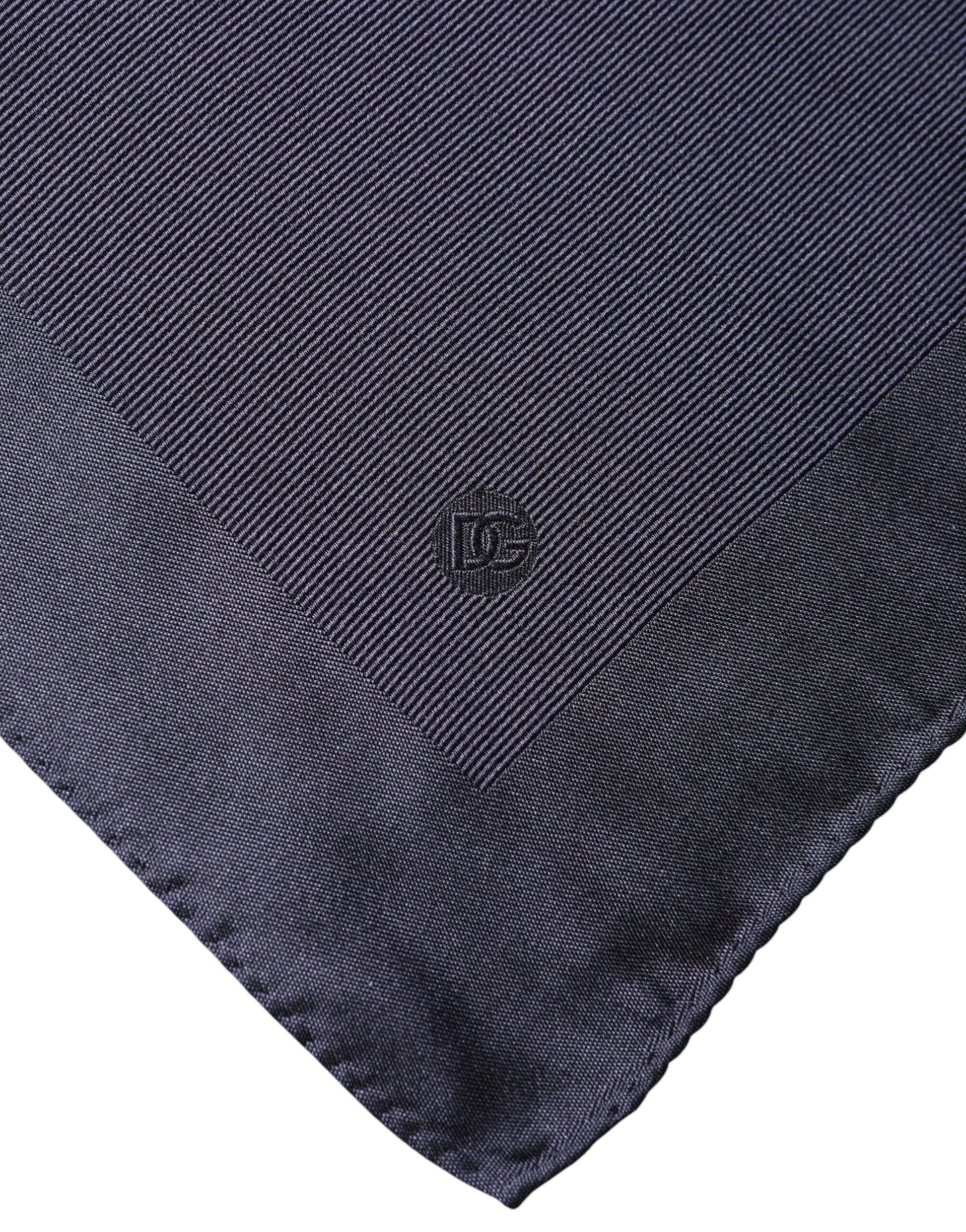 Dolce & Gabbana Blue Scarf for Men side view